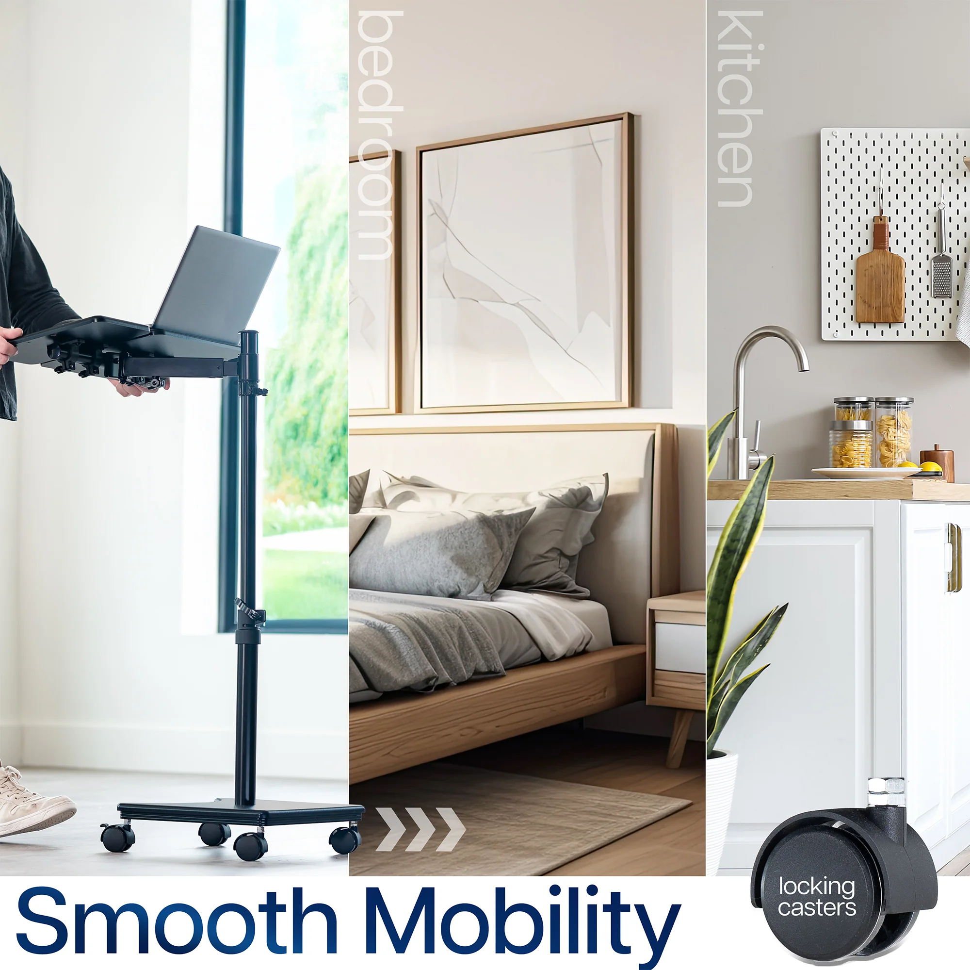 Laptop Cart with Extension Arm - Image 5