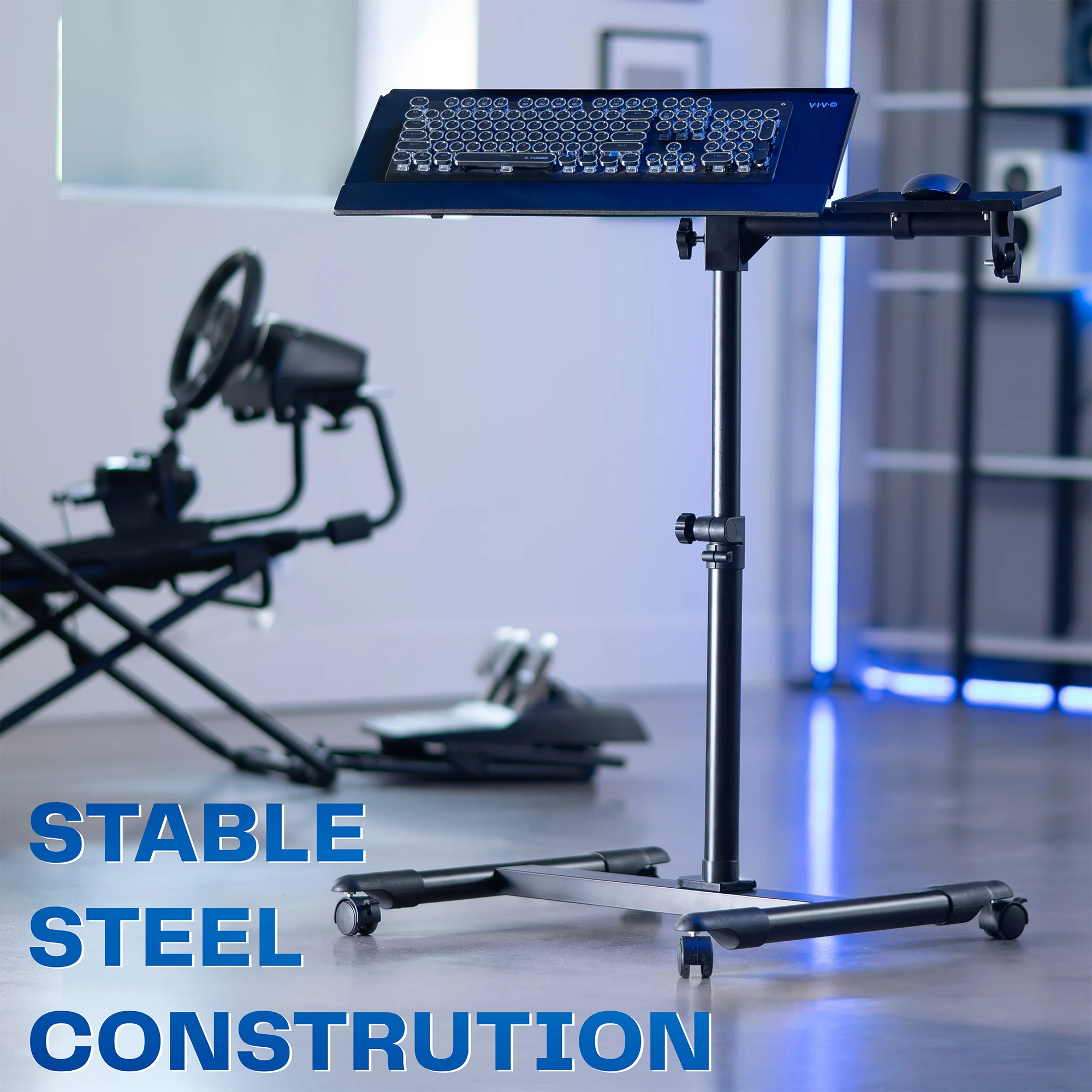 Freestanding Keyboard Tray Cart - Image 8