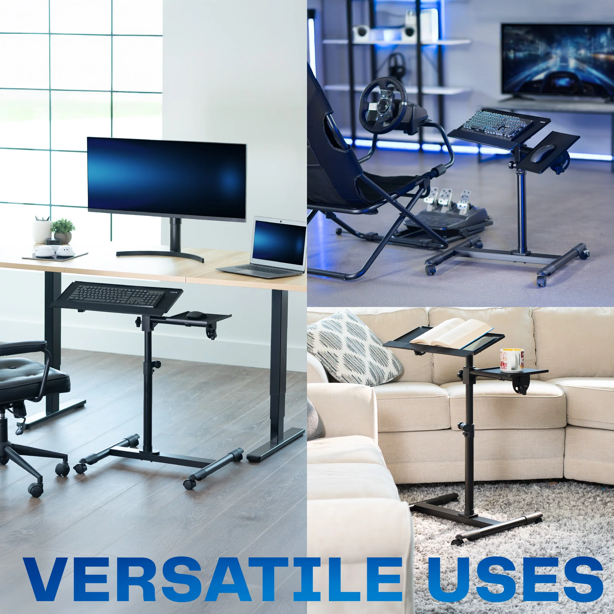 Freestanding Keyboard Tray Cart - Image 9