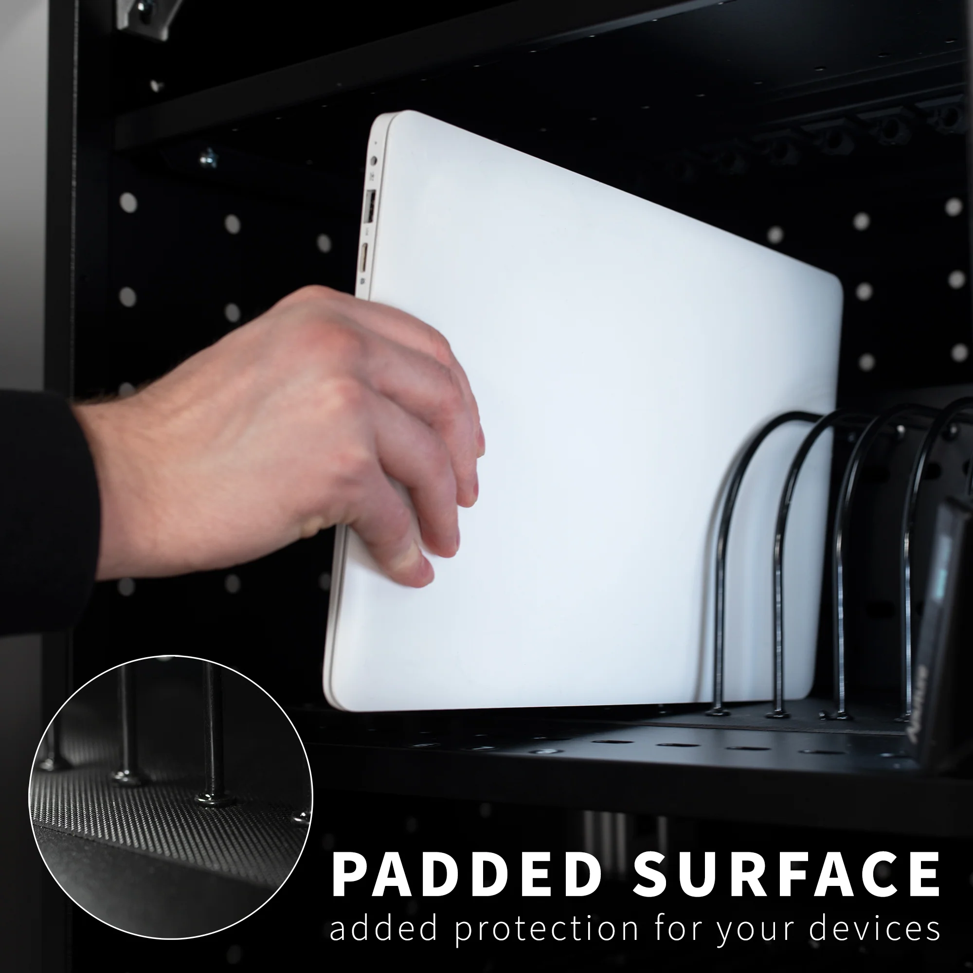 Laptop Charging Cart with Keypad Lock - Image 7