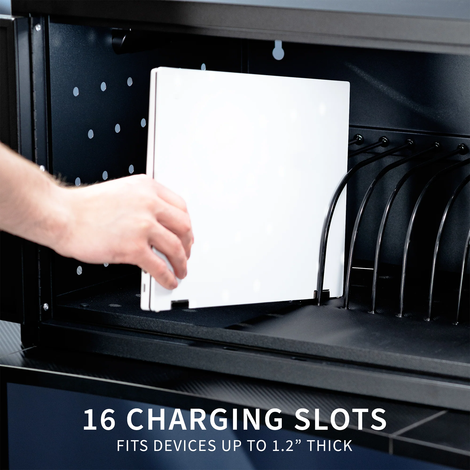 16-Device Charging Cabinet with Lock - Image 6