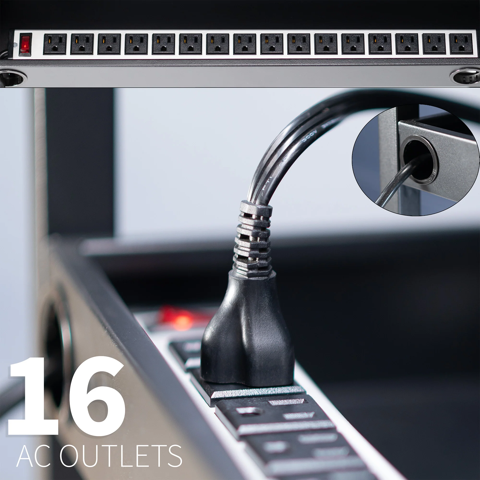 16-Device Open Charging Cart - Image 5