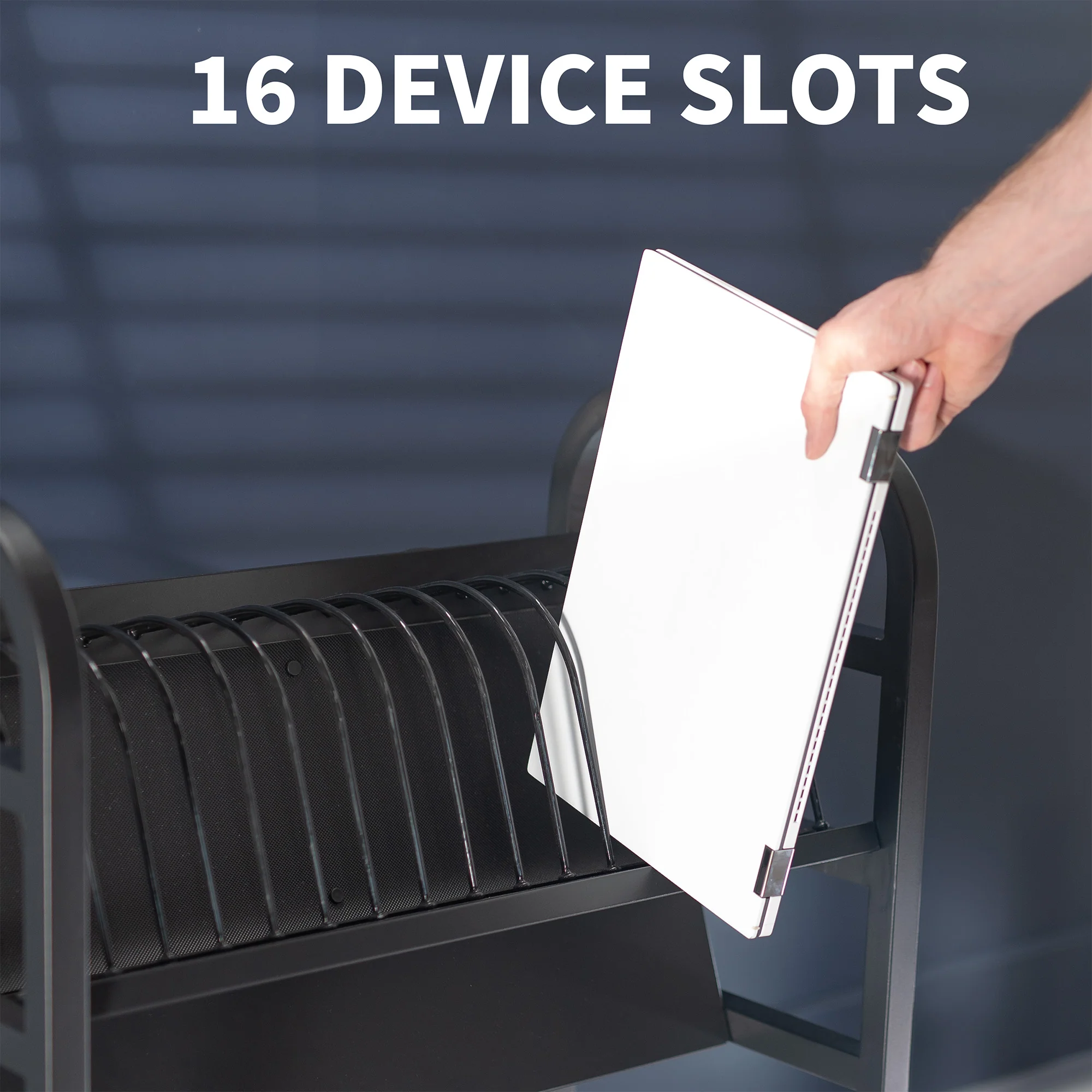 16-Device Open Charging Cart - Image 7