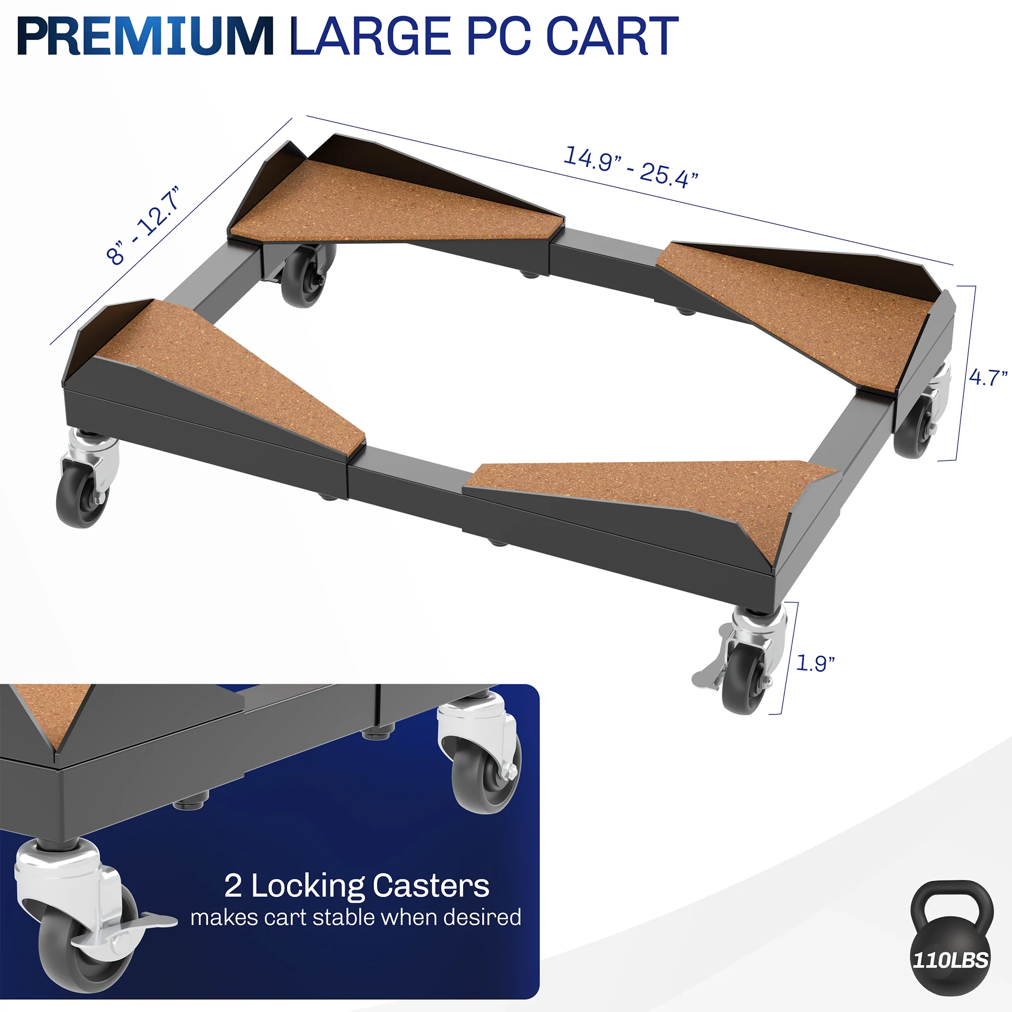 Premium Large CPU Cart - Image 3