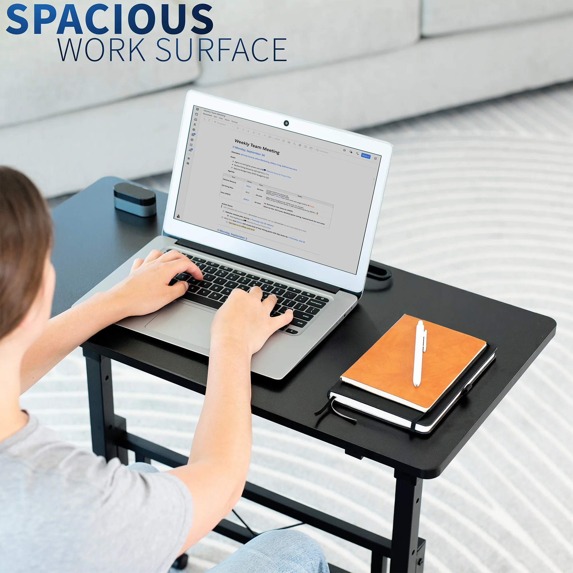 32" Mobile Computer Workstation - Image 6