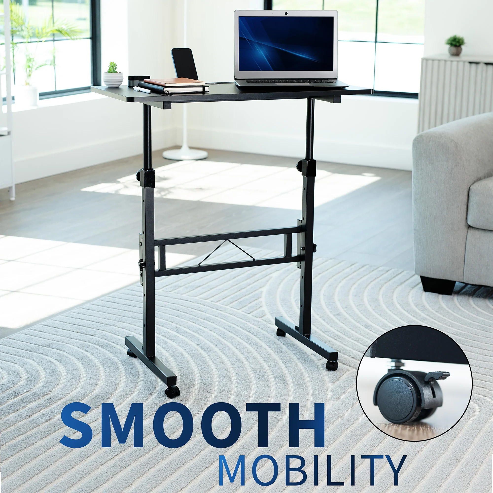 32" Mobile Computer Workstation - Image 7