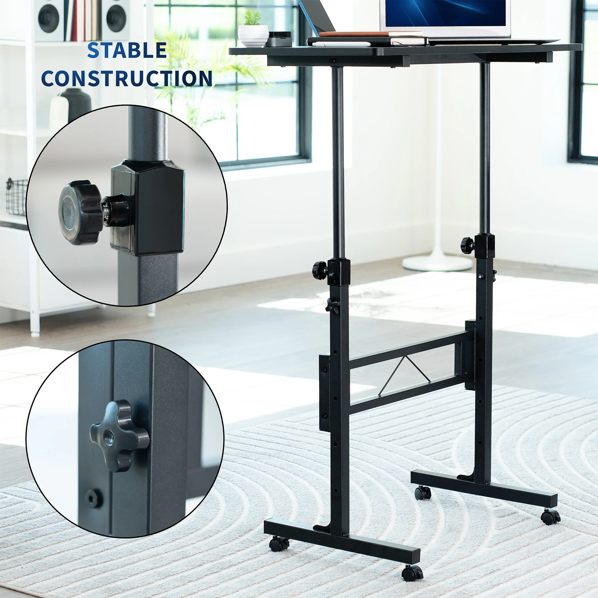 32" Mobile Computer Workstation - Image 8