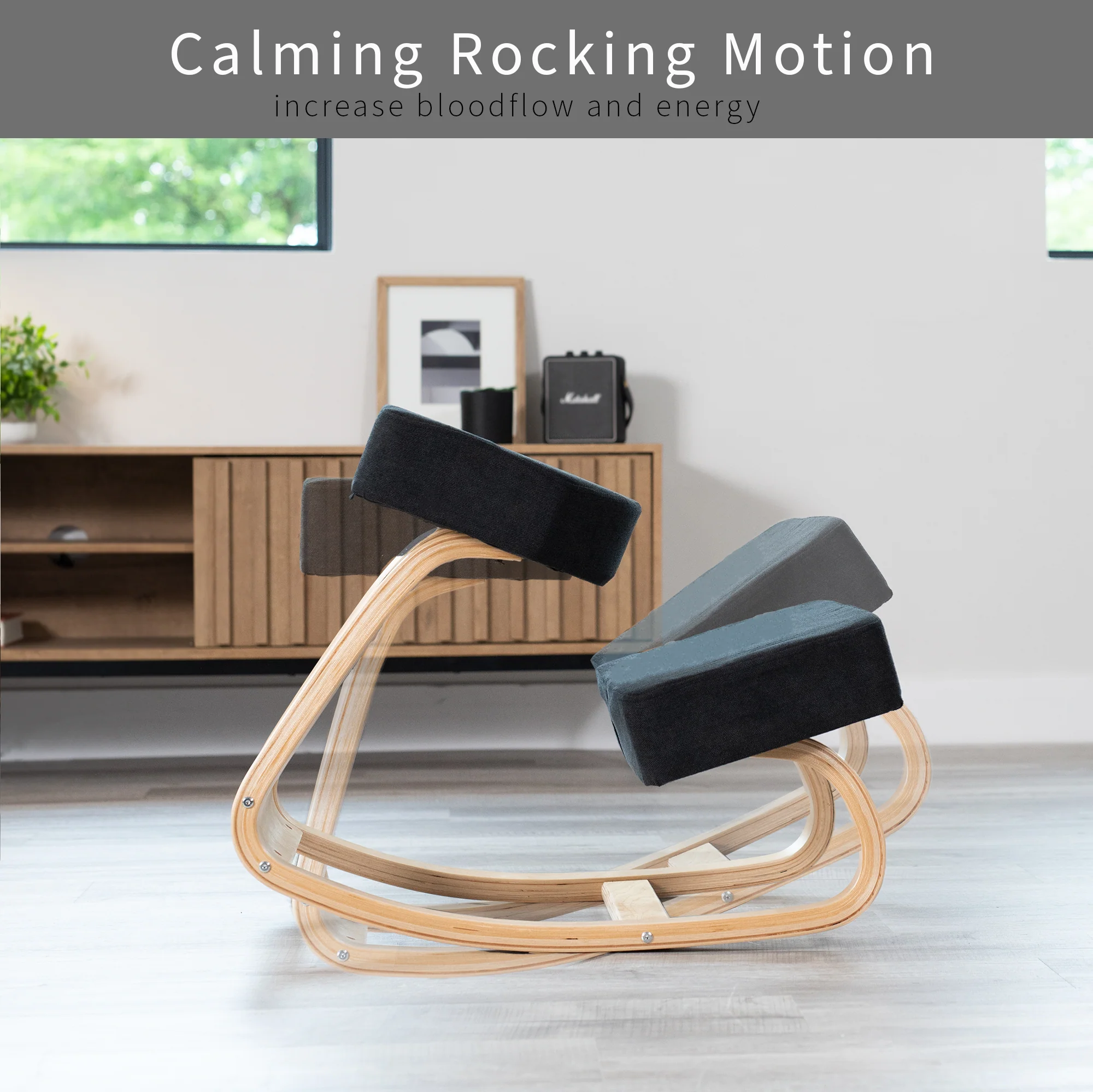 Wooden Rocking Kneeling Chair - Image 3