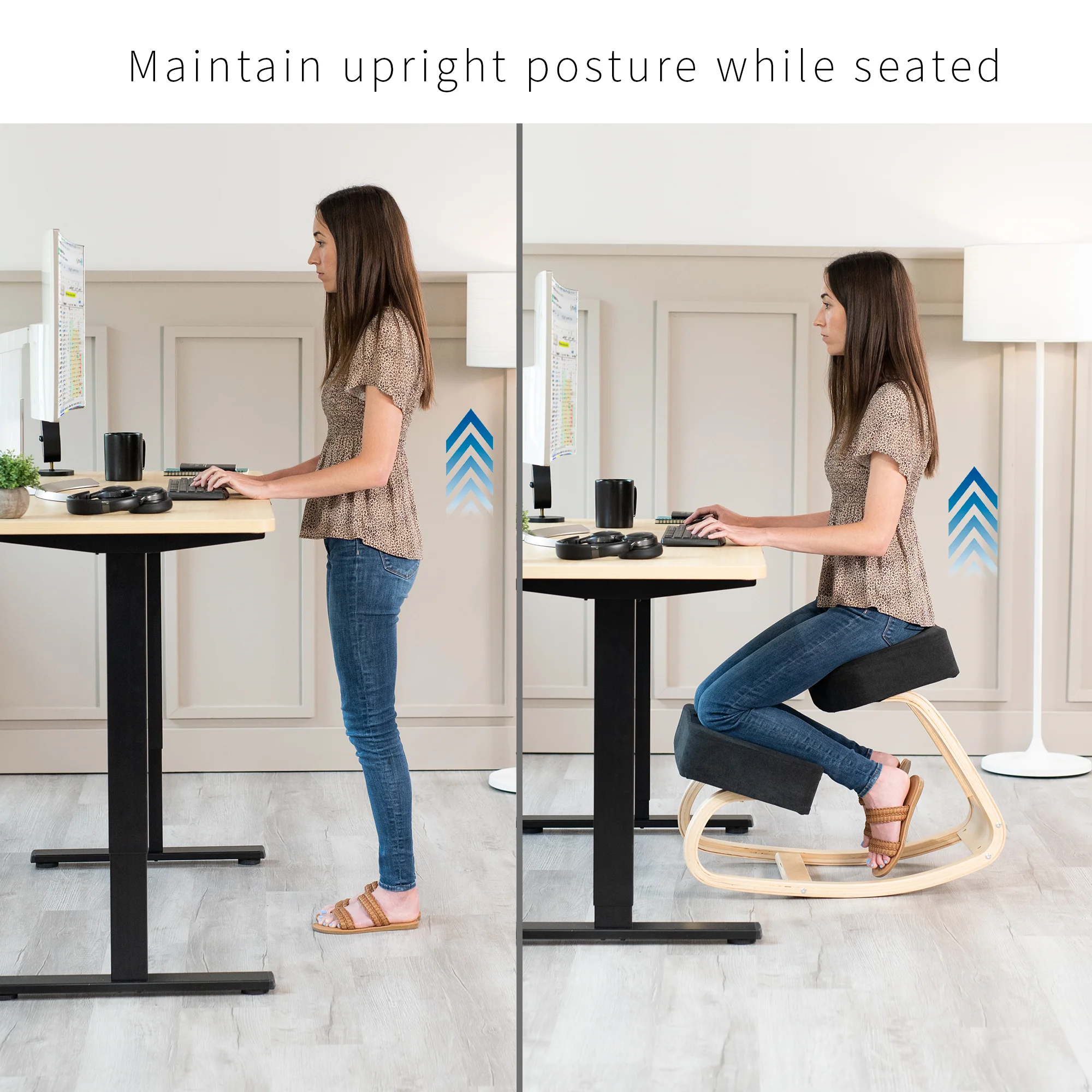 Wooden Rocking Kneeling Chair - Image 9