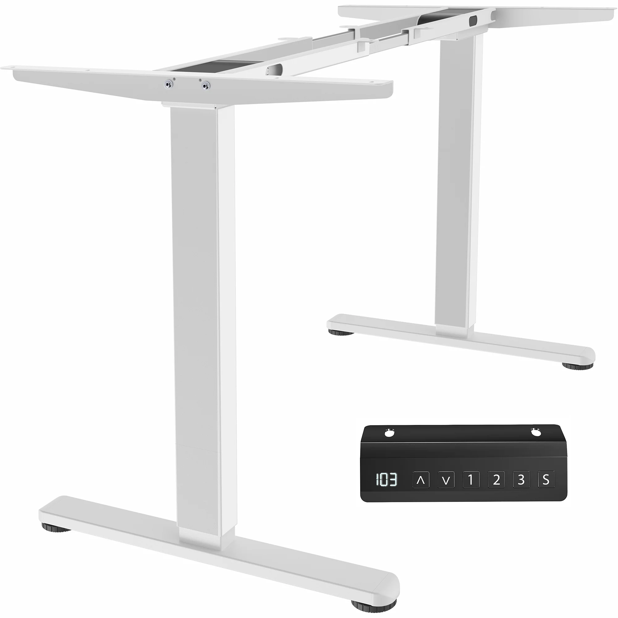 Electric Dual Motor Desk Frame with Memory Controller - Image 14