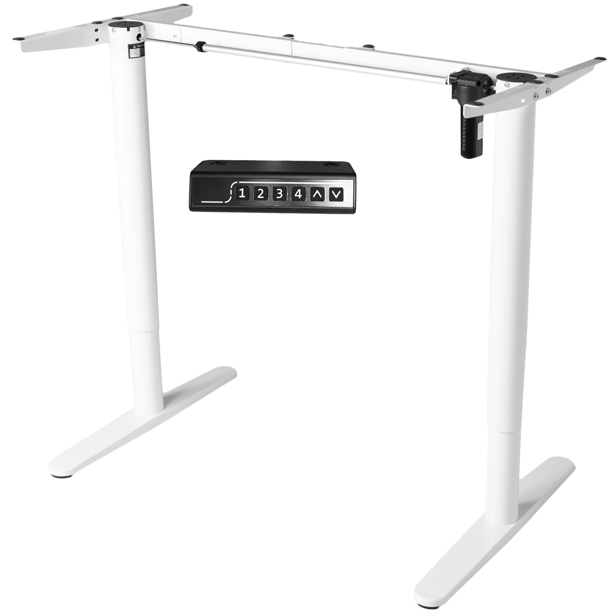 Compact Electric Single Motor Desk Frame with Memory Controller - Image 10