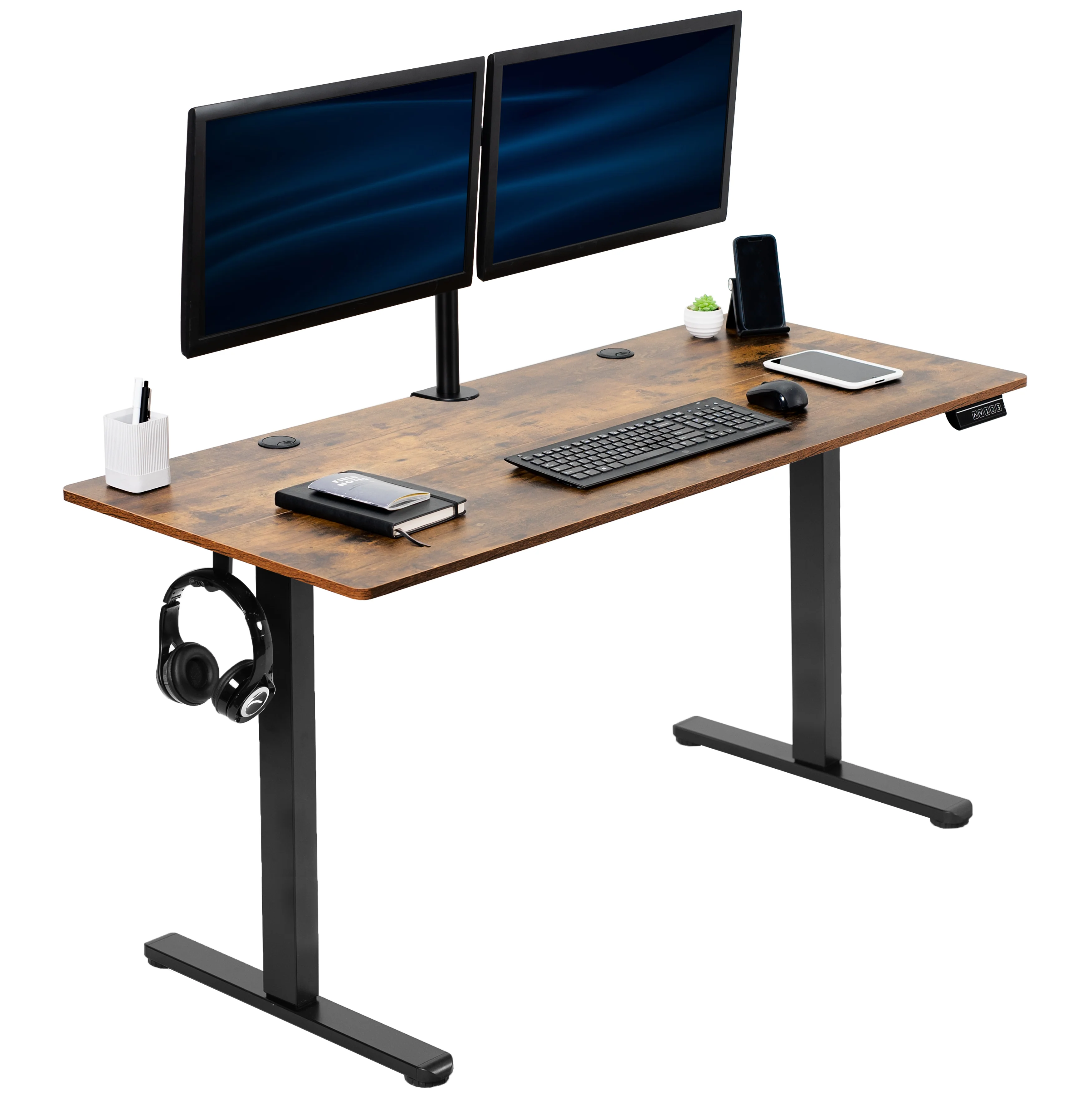 E155 Series - 55" x 24" Electric Desk - Image 12