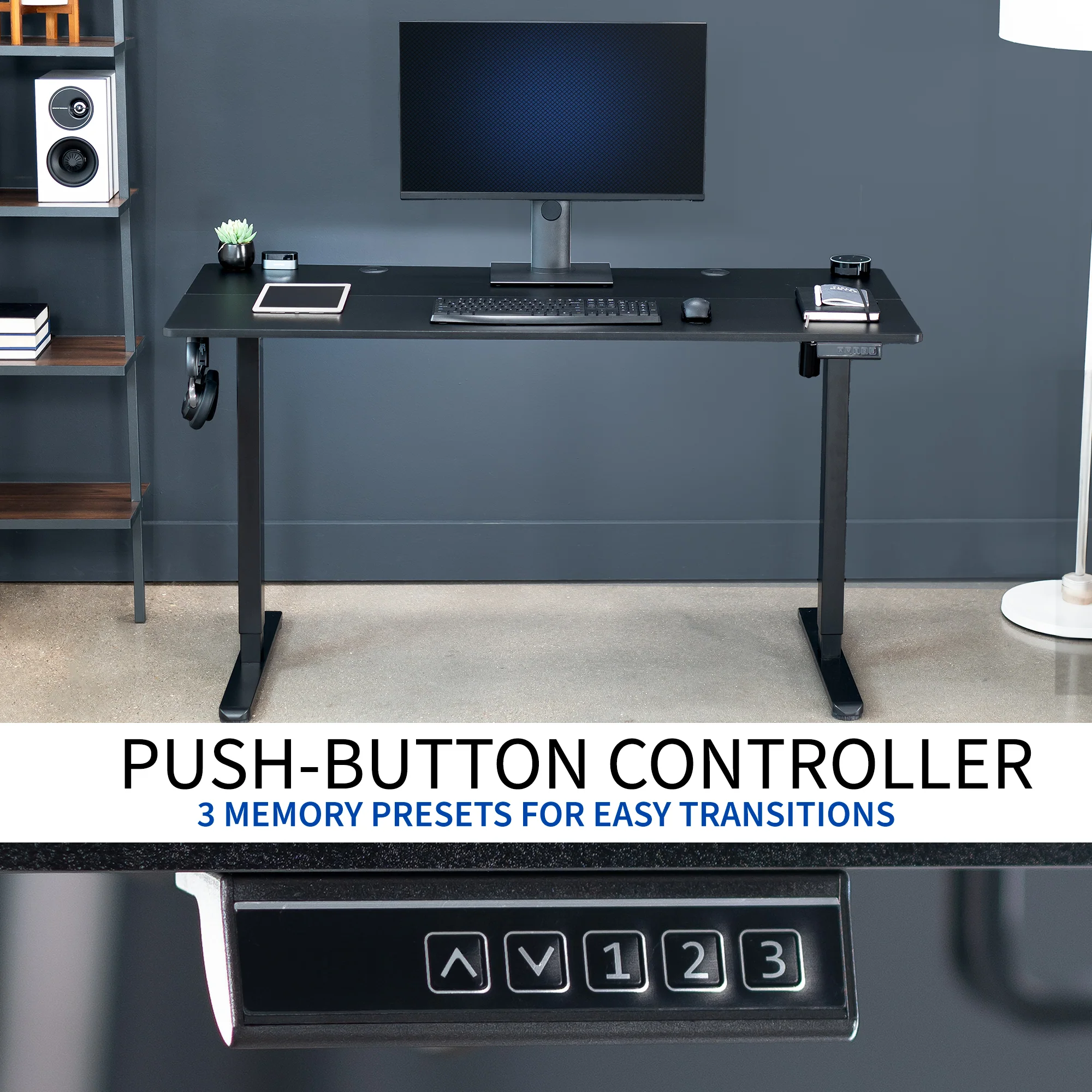 E155 Series - 55" x 24" Electric Desk - Image 5