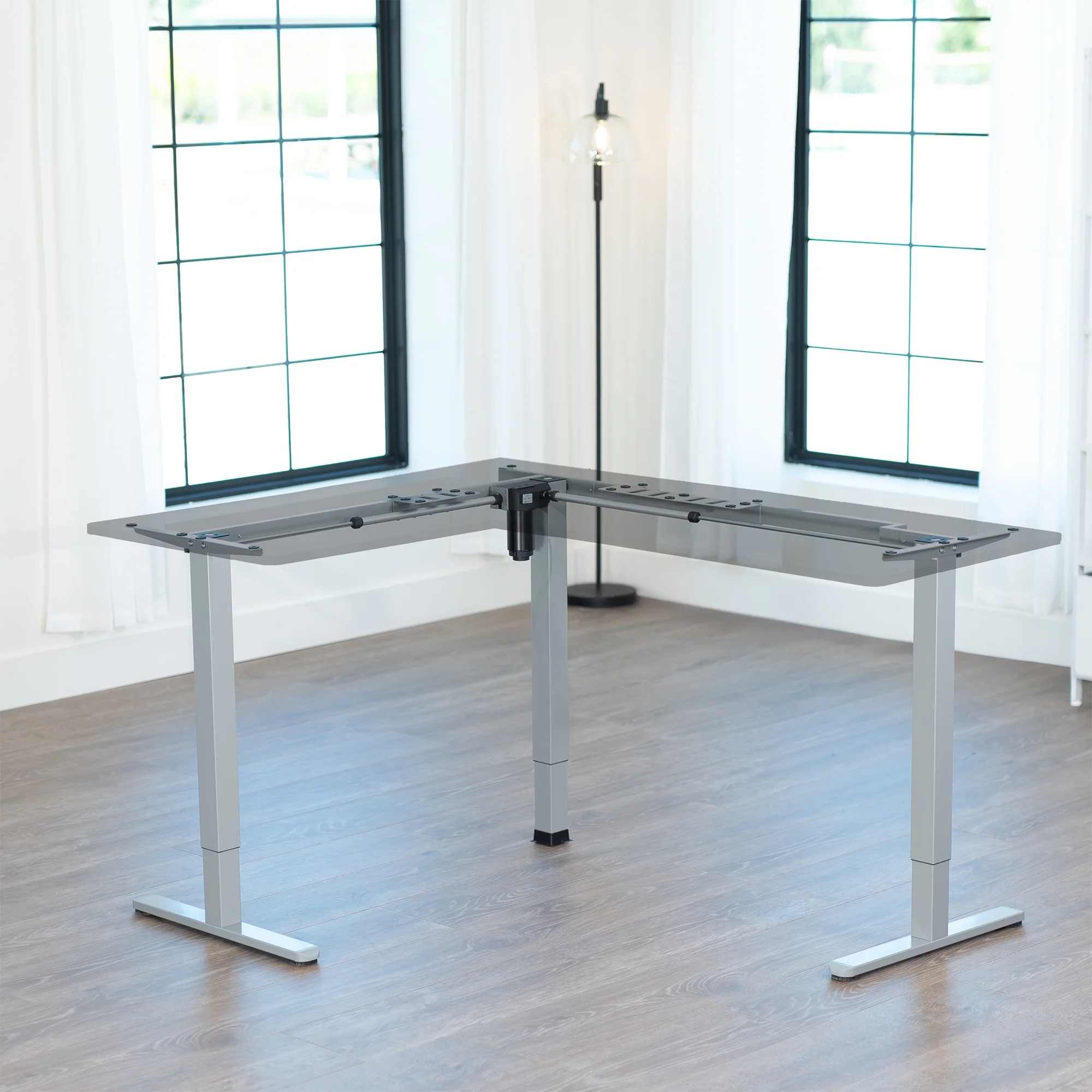 E3 Series - Corner Electric Single Motor Desk Frame - Image 22