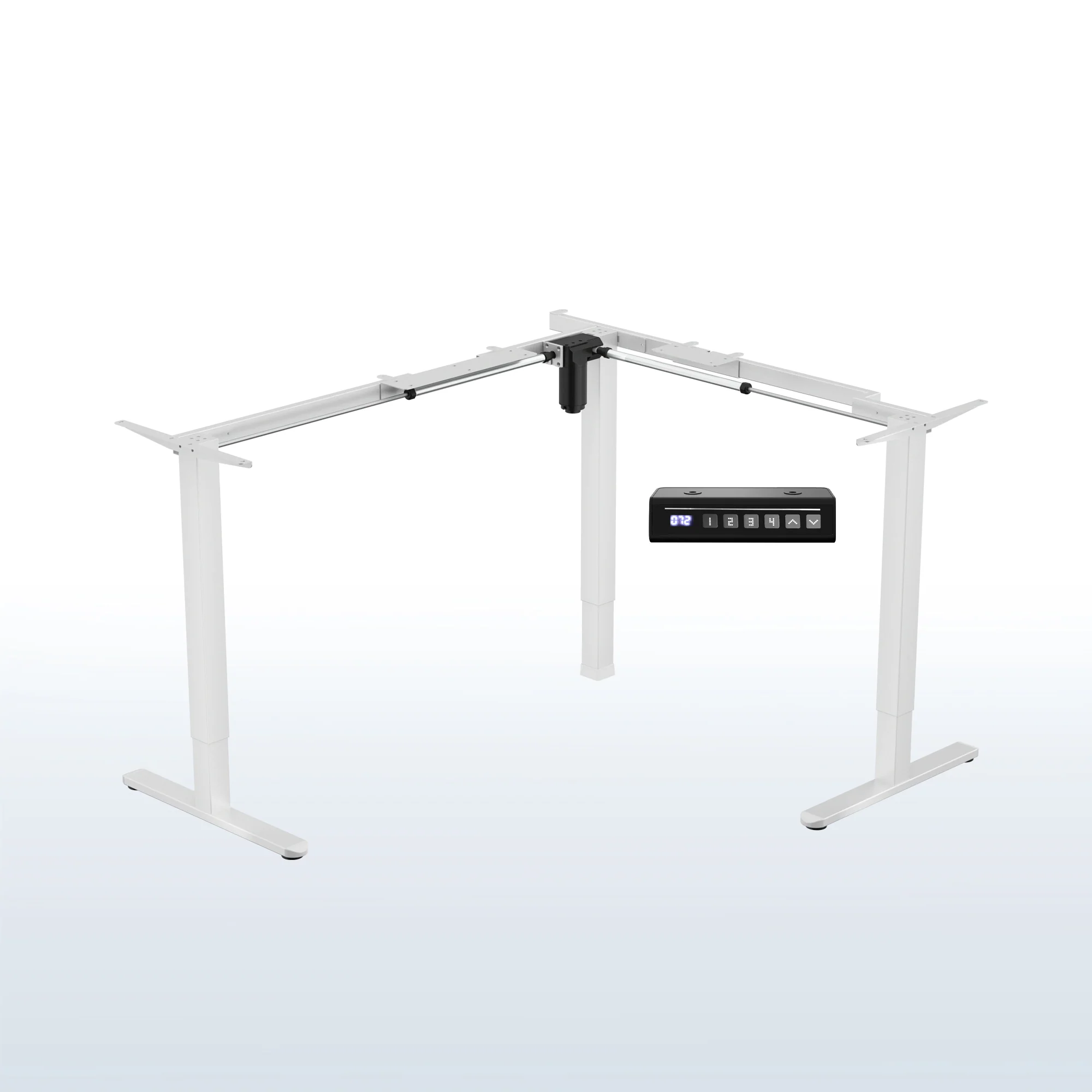 E3 Series - Corner Electric Single Motor Desk Frame - Image 23