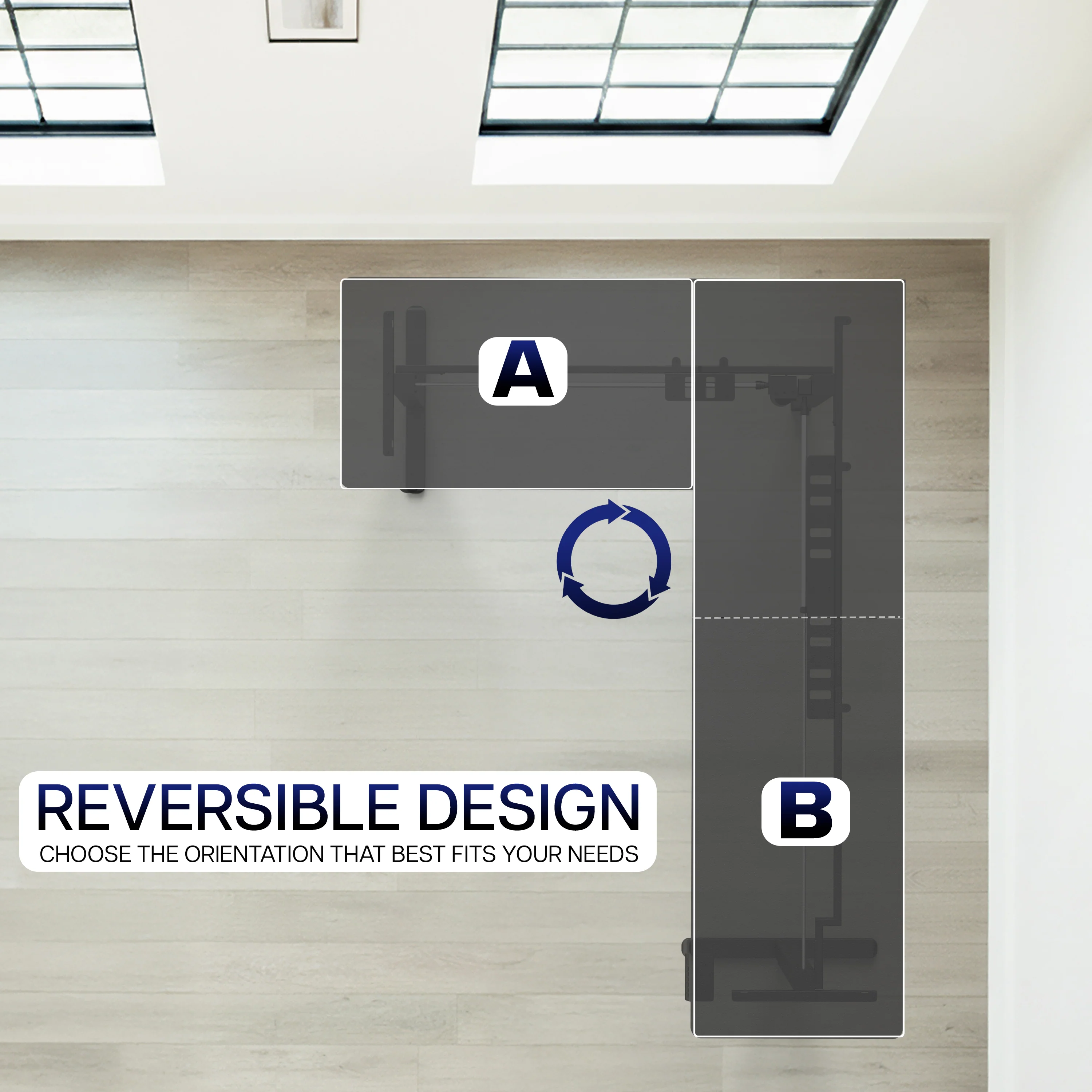 E3 Series - Corner Electric Single Motor Desk Frame - Image 43