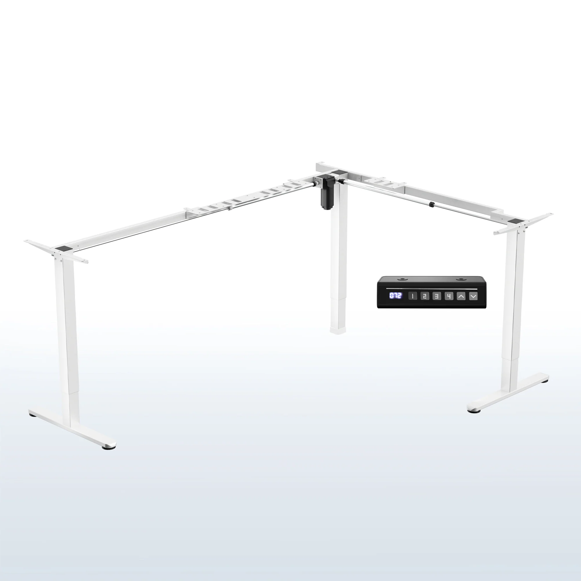 E3 Series - Corner Electric Single Motor Desk Frame - Image 45