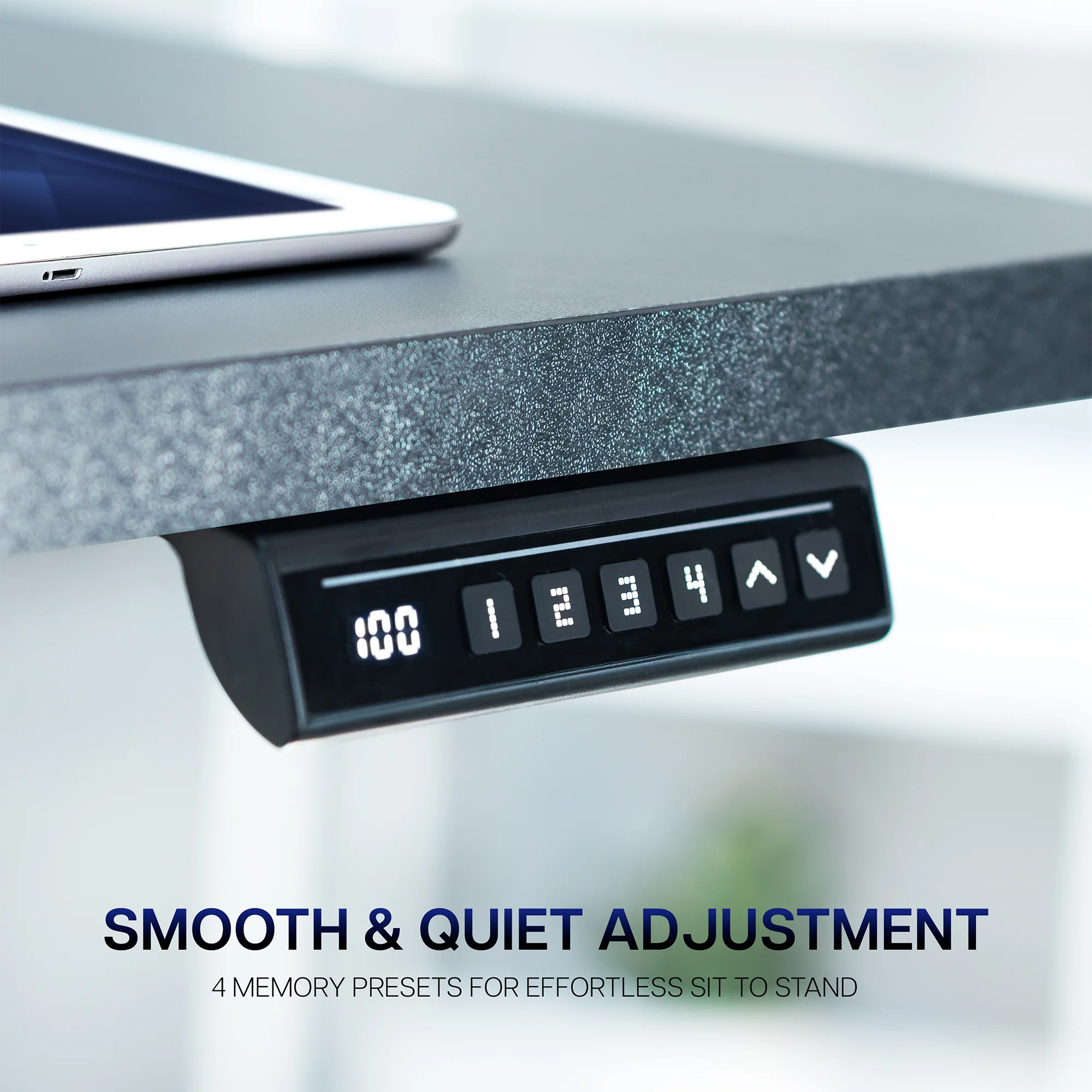 E3 Series - Corner Electric Single Motor Desk Frame - Image 6