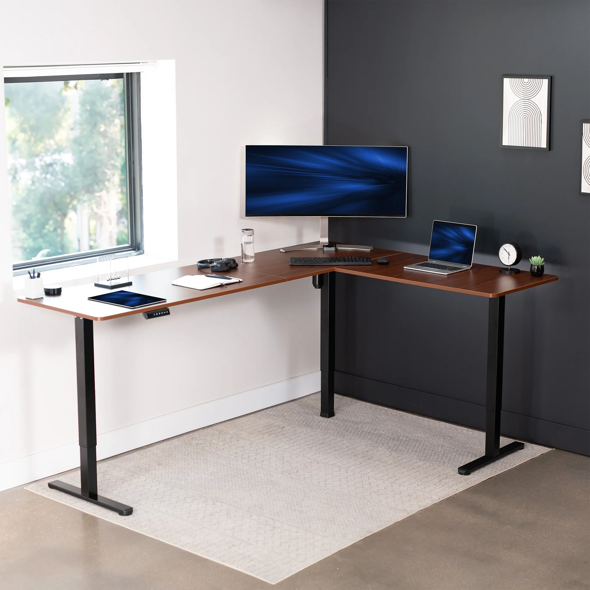 E3 Series - Corner Electric Desk - Image 102