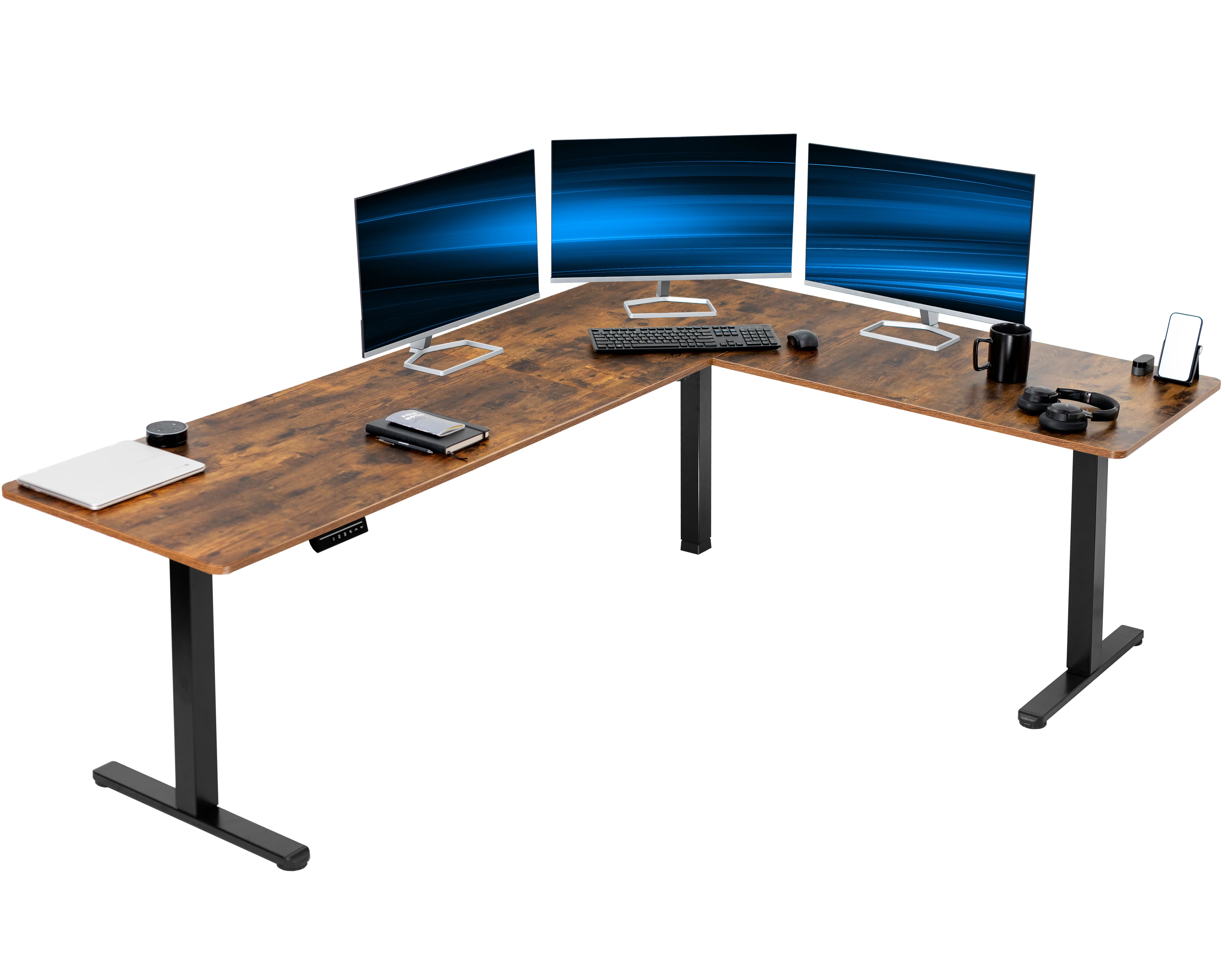 E3 Series - Corner Electric Desk - Image 105
