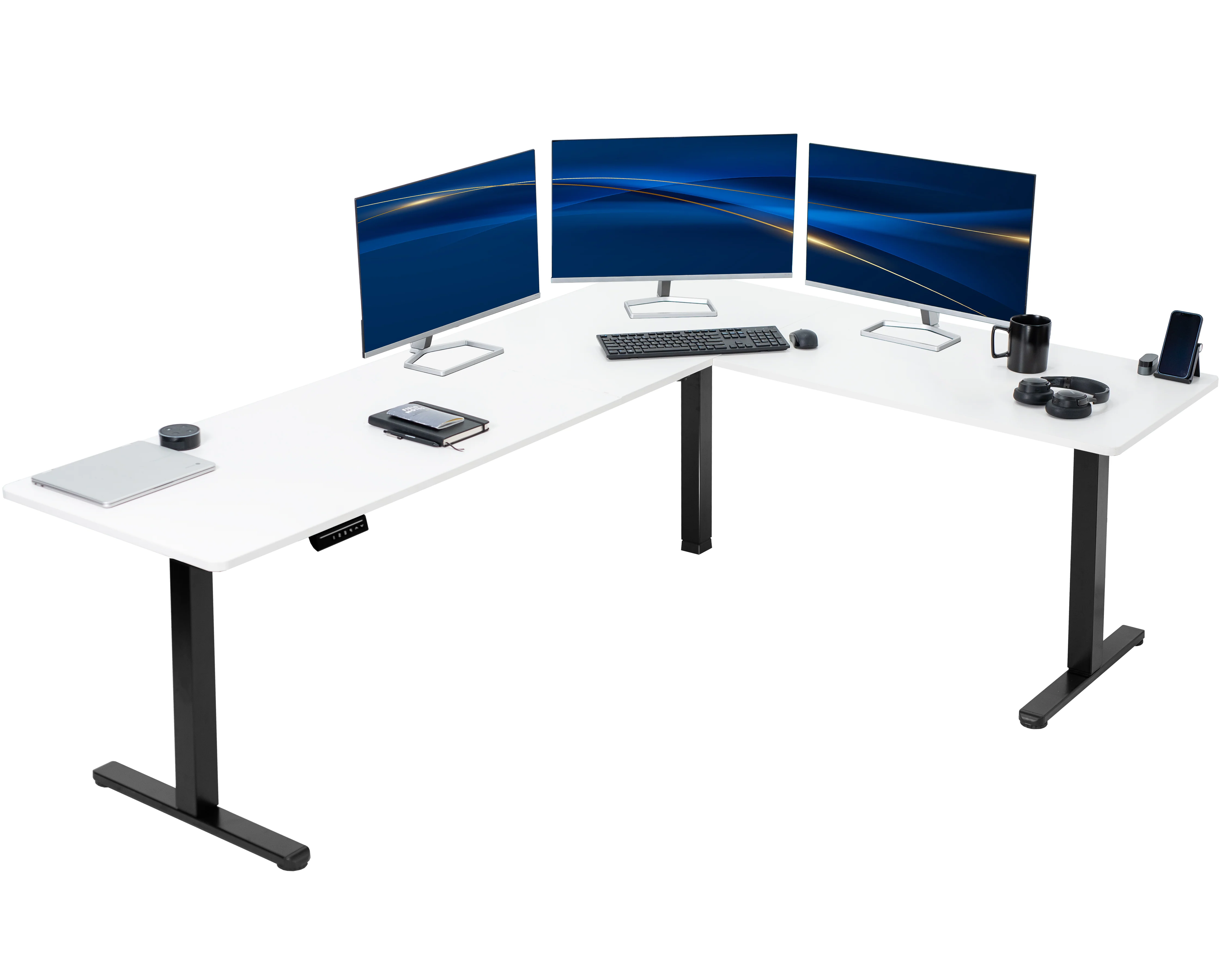 E3 Series - Corner Electric Desk - Image 107