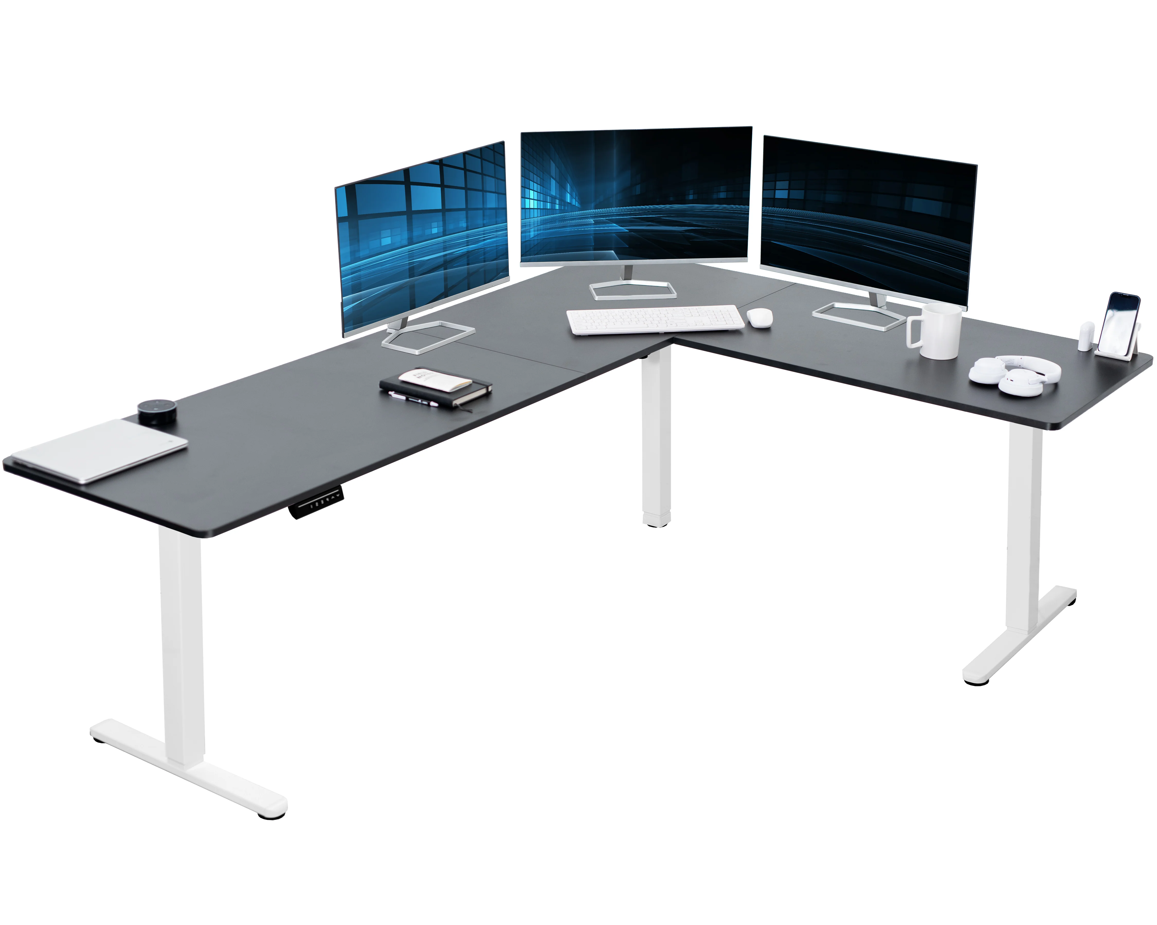 E3 Series - Corner Electric Desk - Image 109