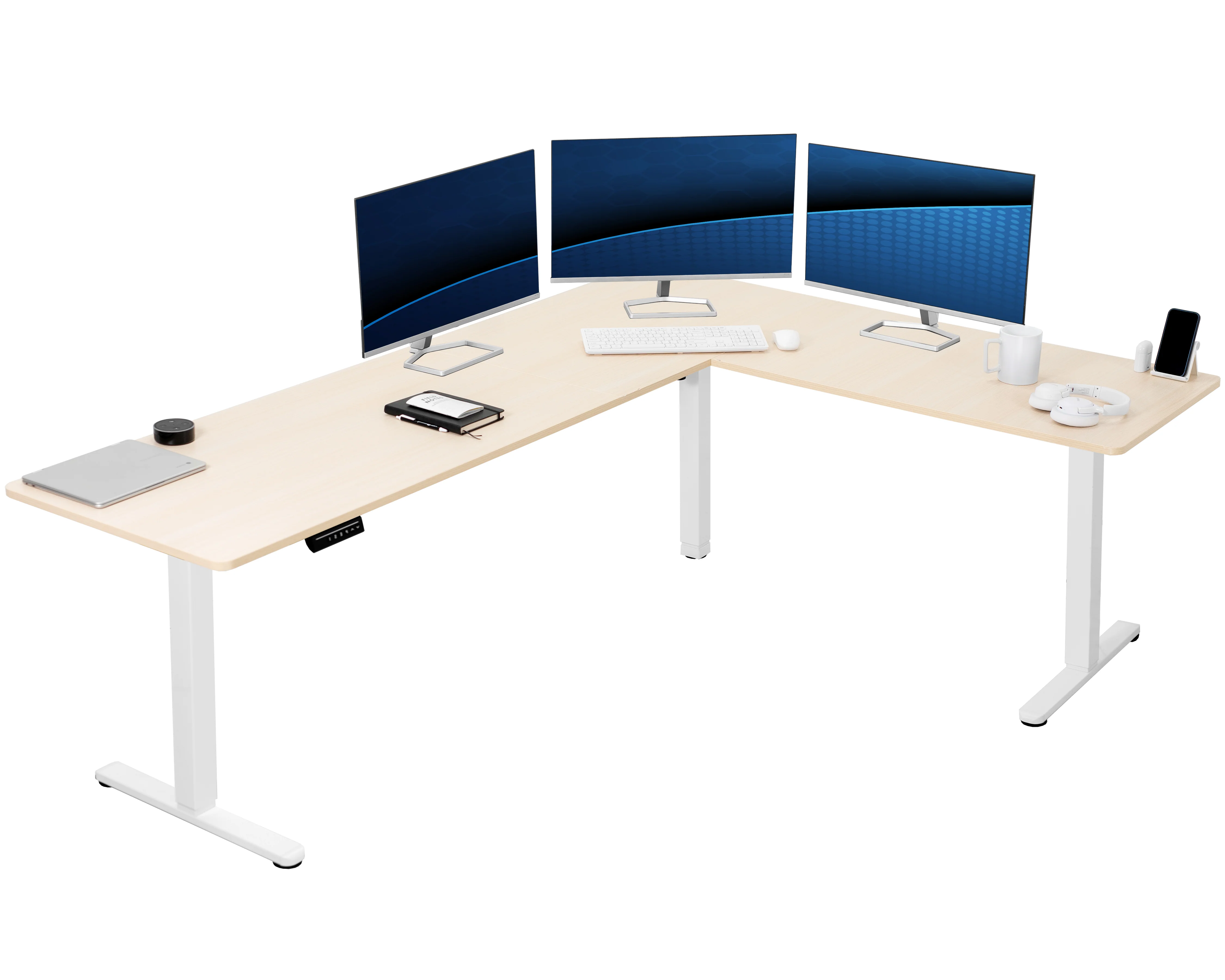 E3 Series - Corner Electric Desk - Image 111