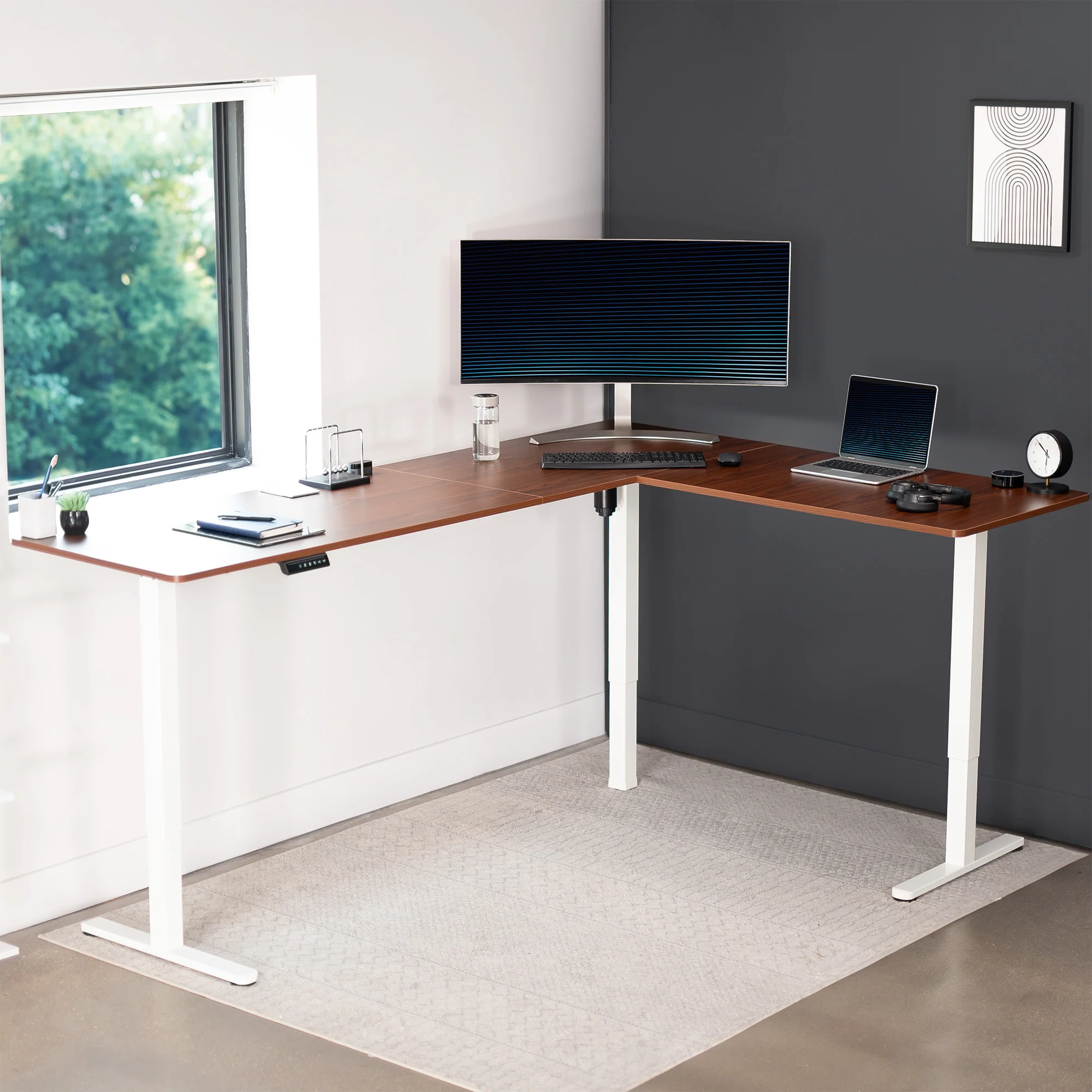 E3 Series - Corner Electric Desk - Image 114