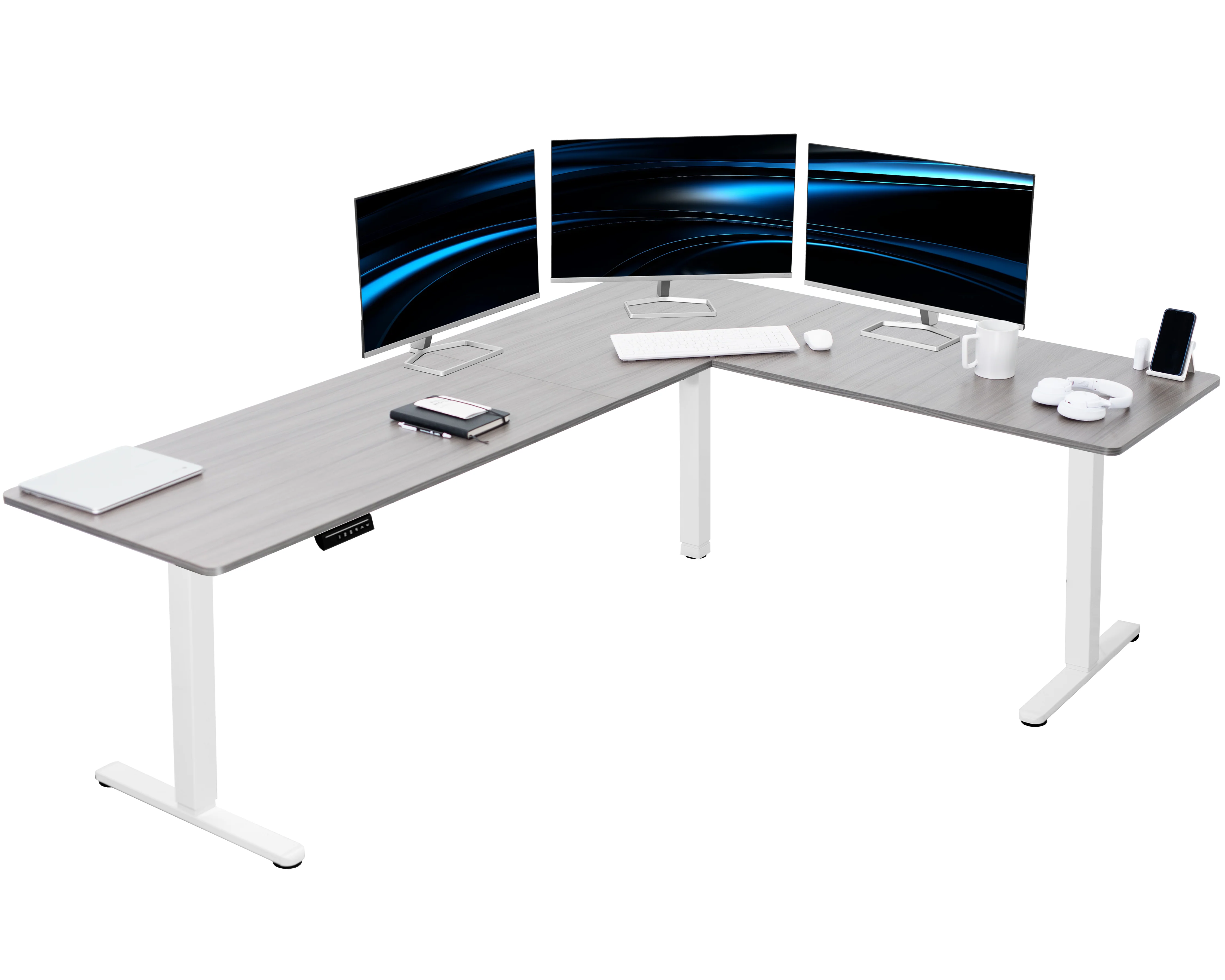 E3 Series - Corner Electric Desk - Image 115