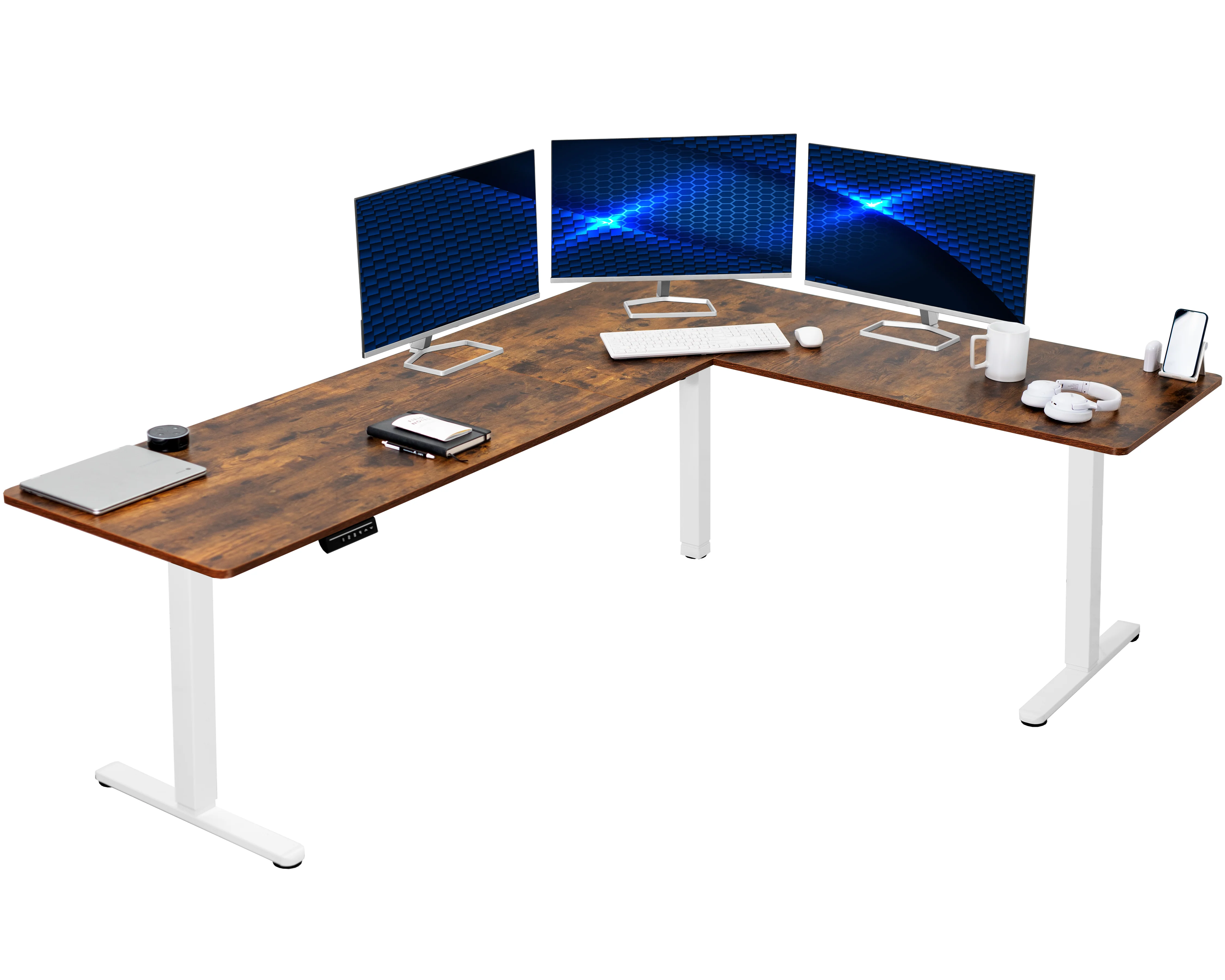 E3 Series - Corner Electric Desk - Image 117