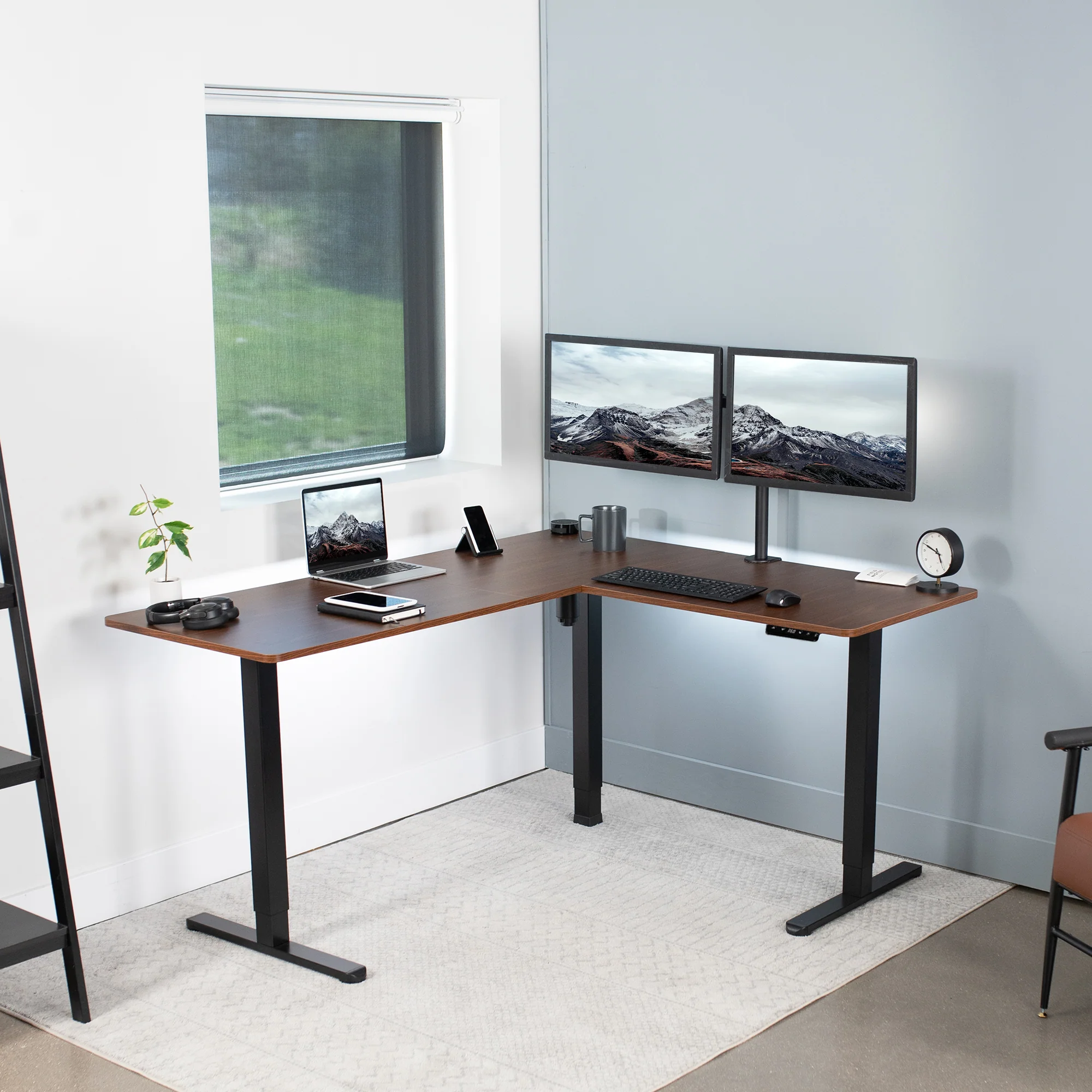 E3 Series - Corner Electric Desk - Image 13