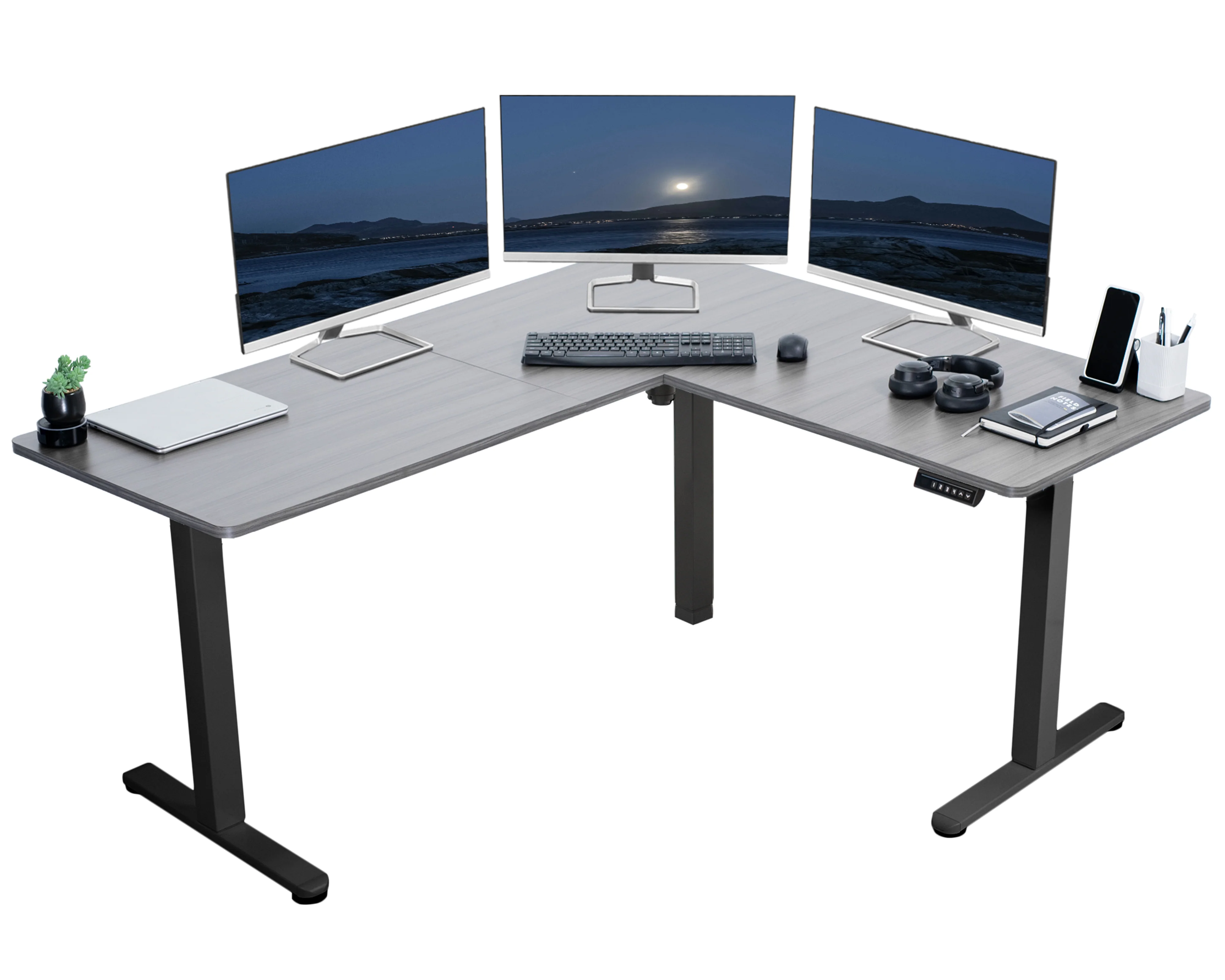 E3 Series - Corner Electric Desk - Image 14