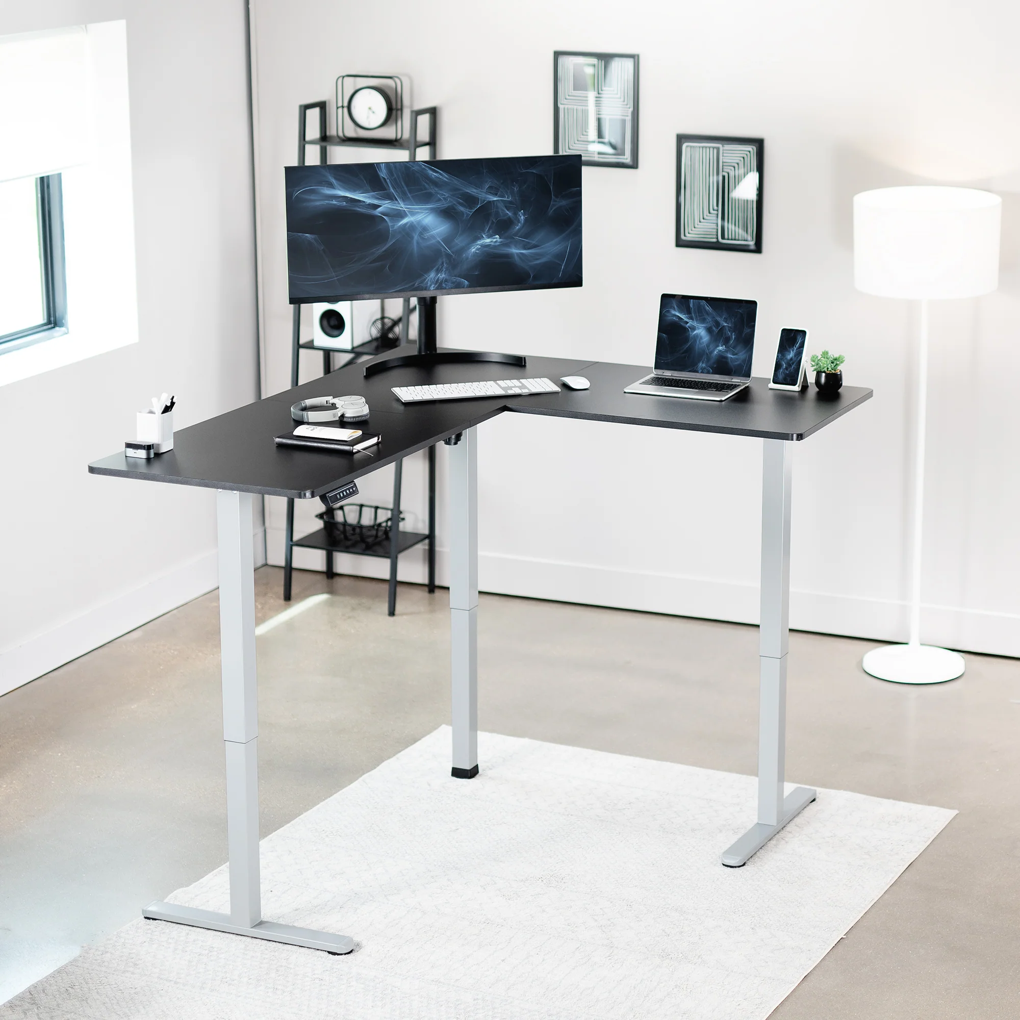 E3 Series - Corner Electric Desk - Image 21