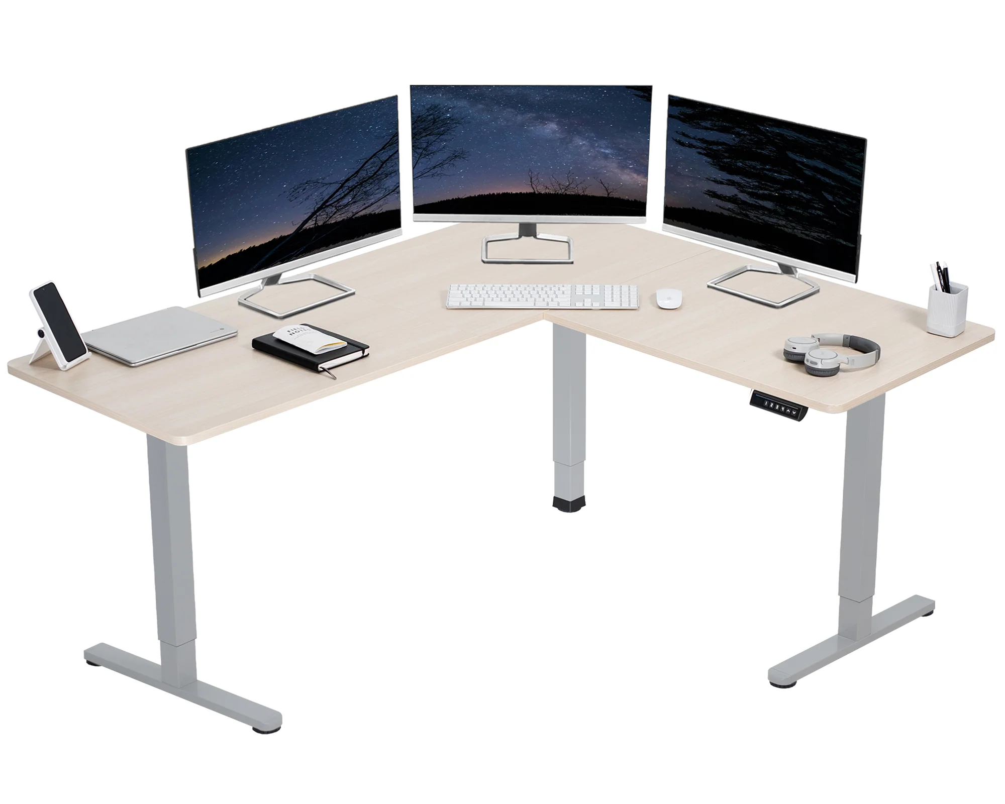 E3 Series - Corner Electric Desk - Image 22