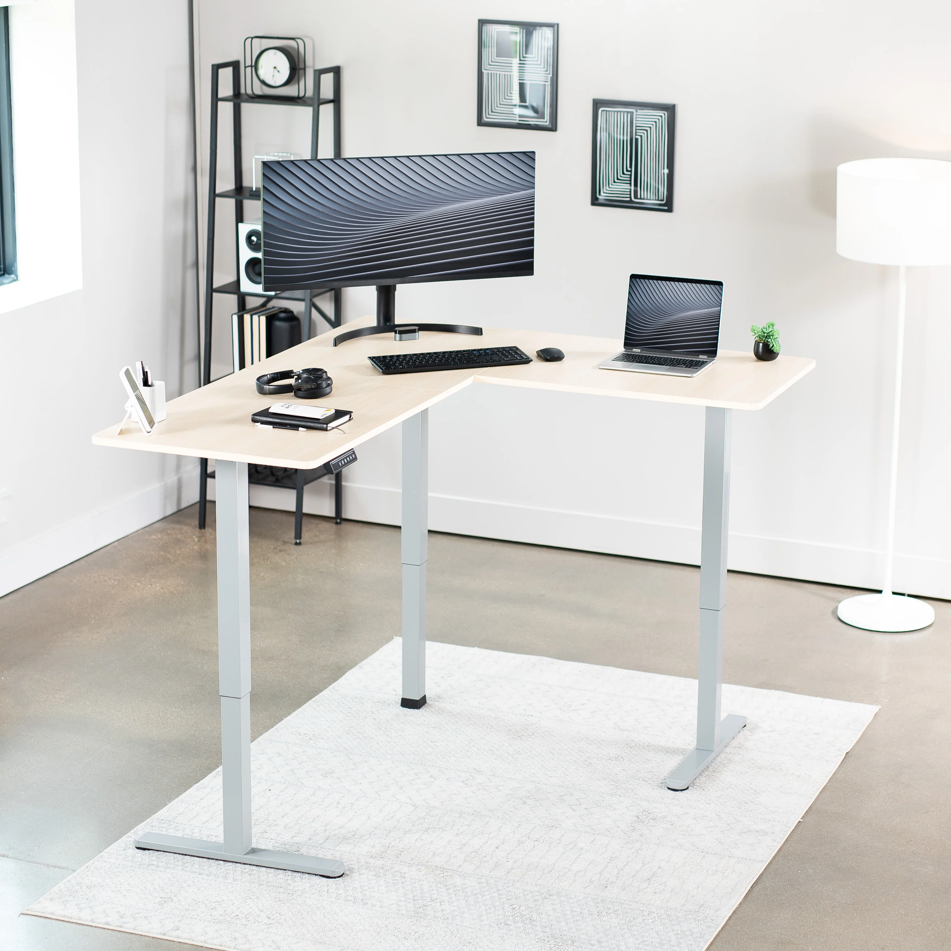 E3 Series - Corner Electric Desk - Image 23