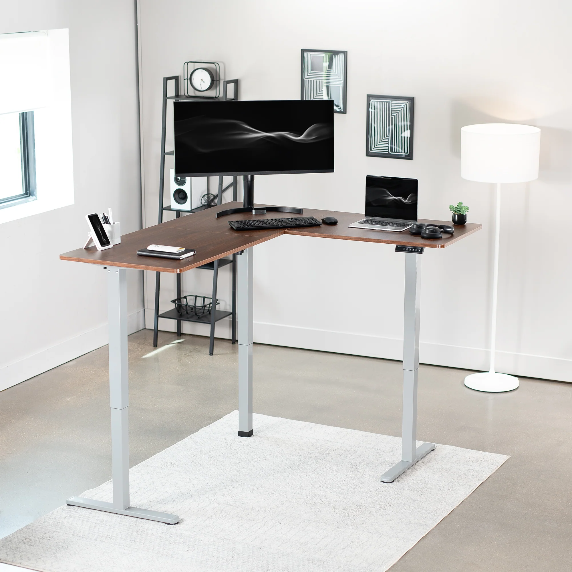 E3 Series - Corner Electric Desk - Image 25