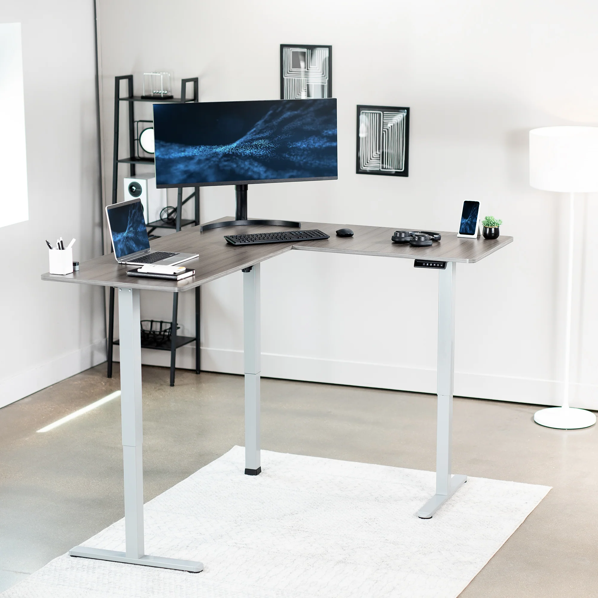 E3 Series - Corner Electric Desk - Image 27