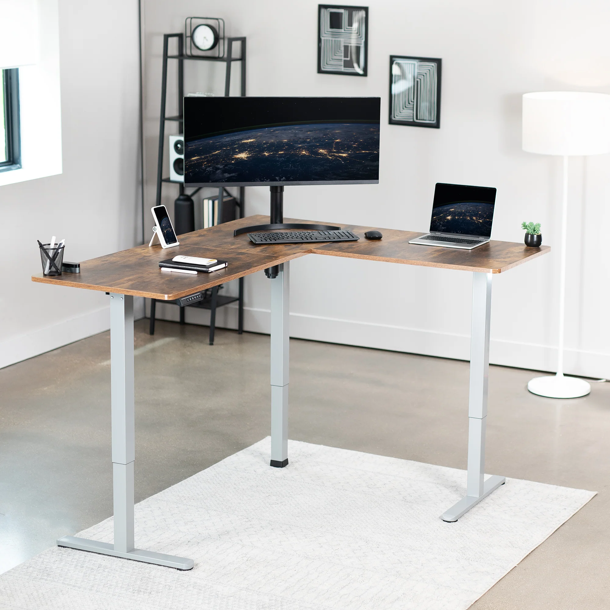 E3 Series - Corner Electric Desk - Image 29
