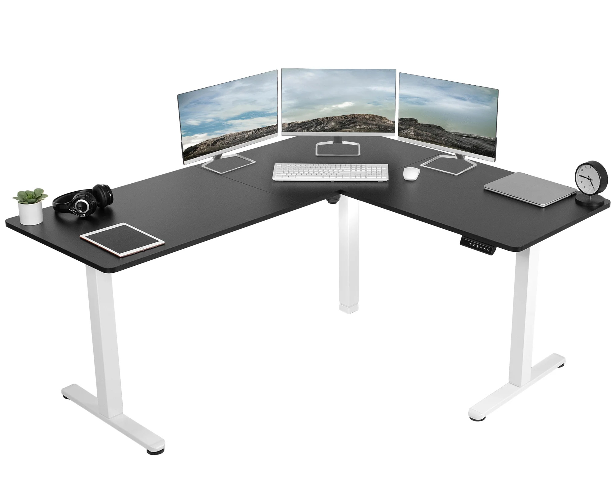 E3 Series - Corner Electric Desk - Image 32