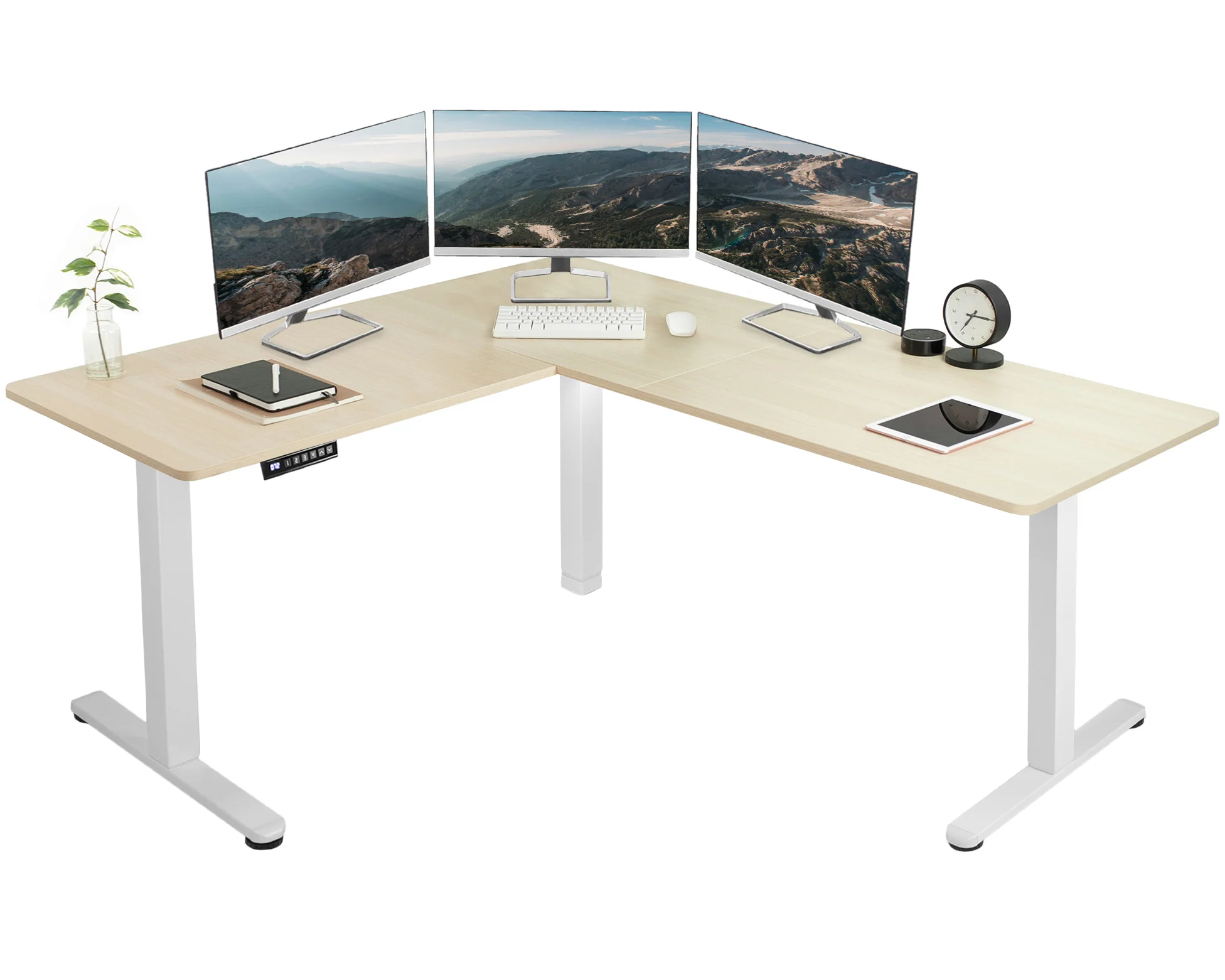 E3 Series - Corner Electric Desk - Image 34