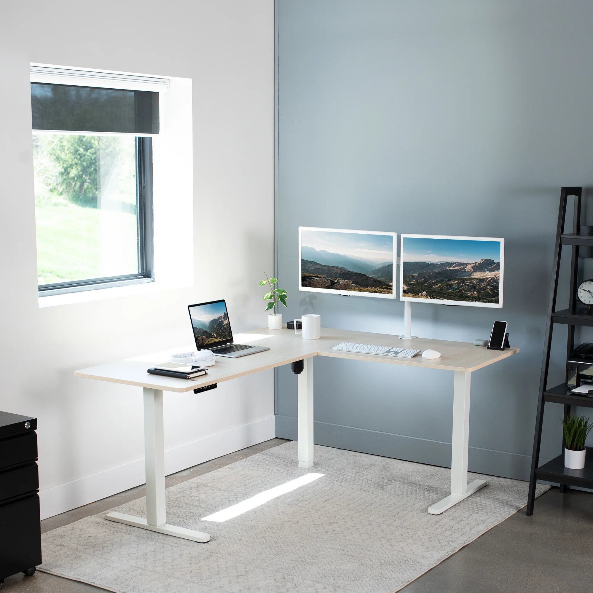 E3 Series - Corner Electric Desk - Image 35
