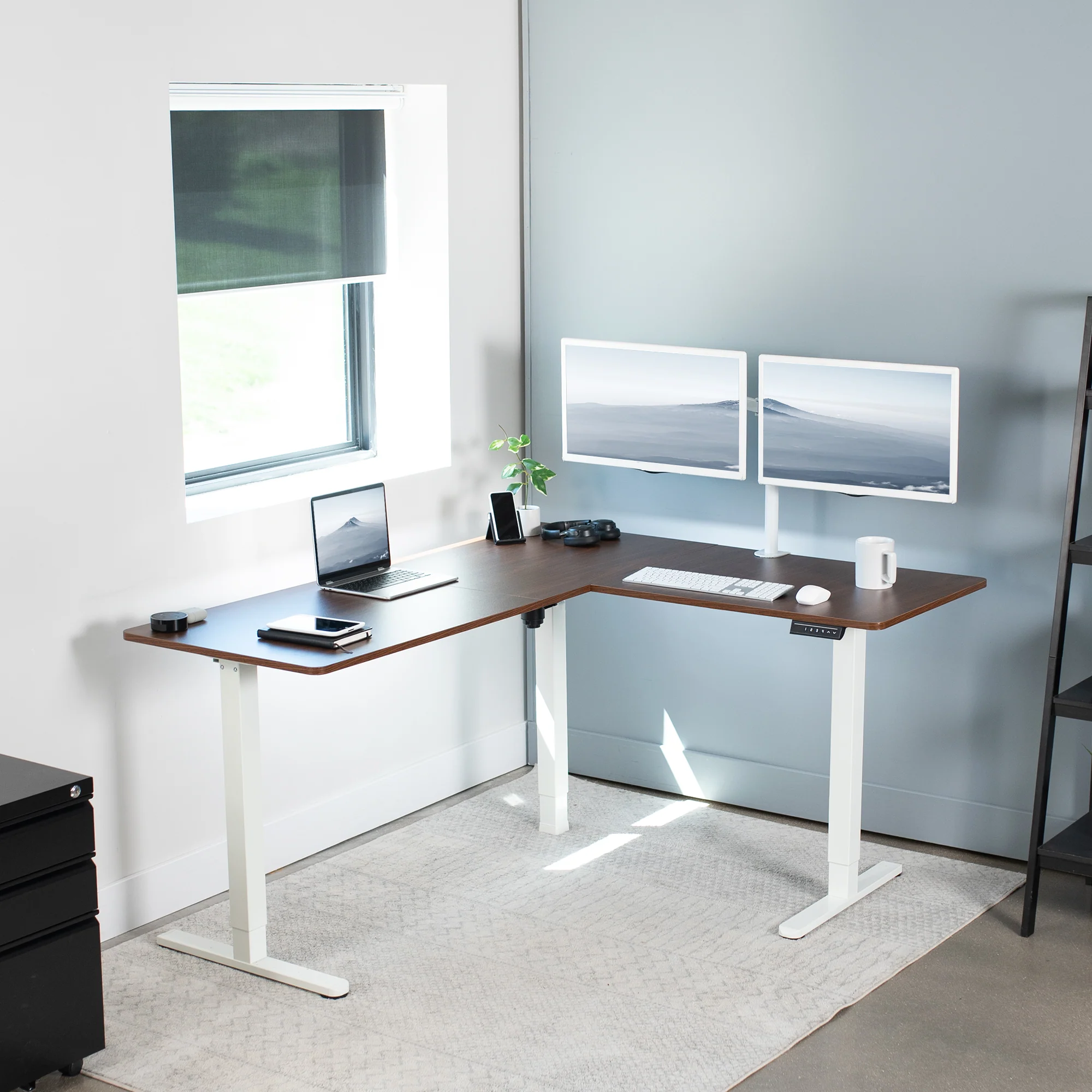 E3 Series - Corner Electric Desk - Image 37
