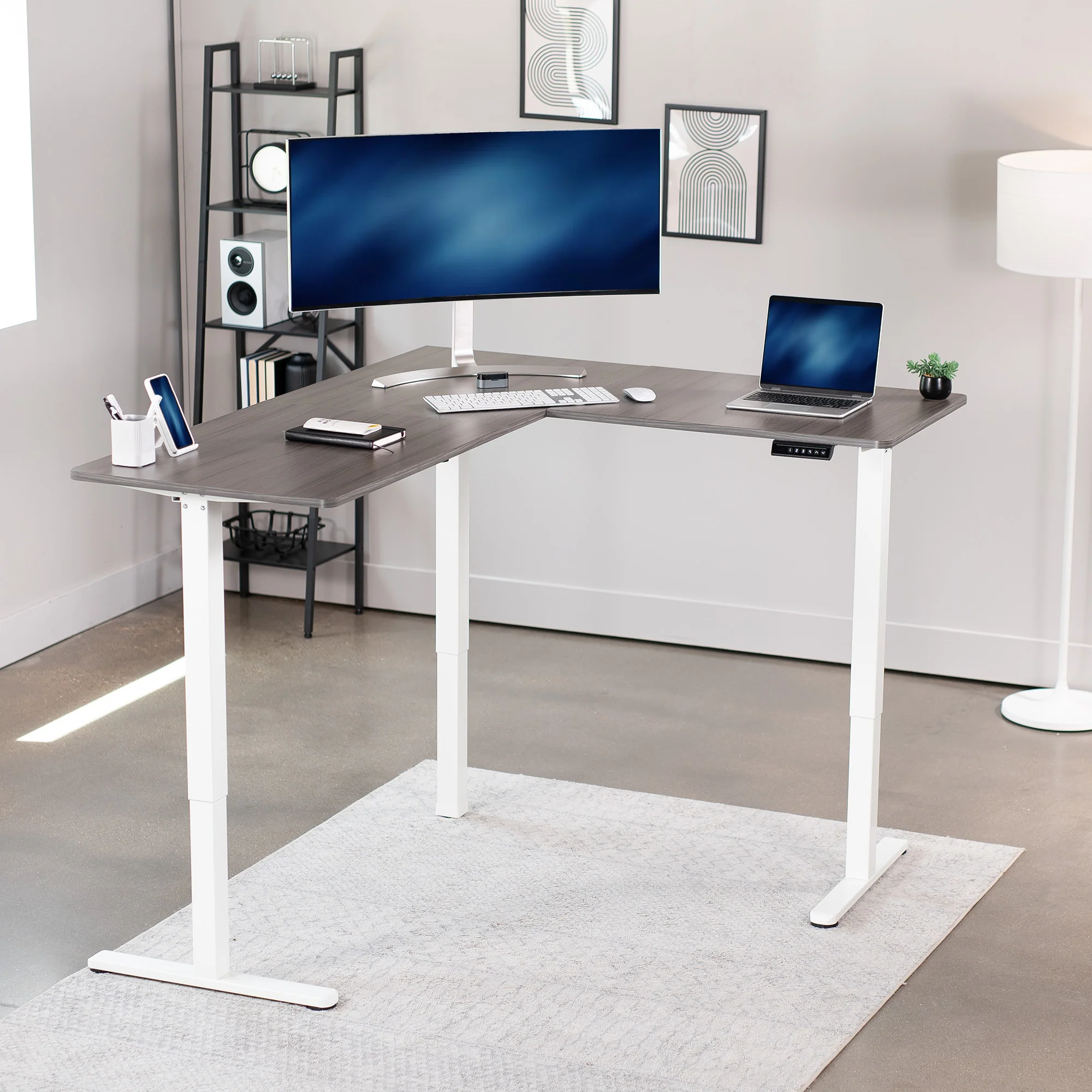 E3 Series - Corner Electric Desk - Image 39