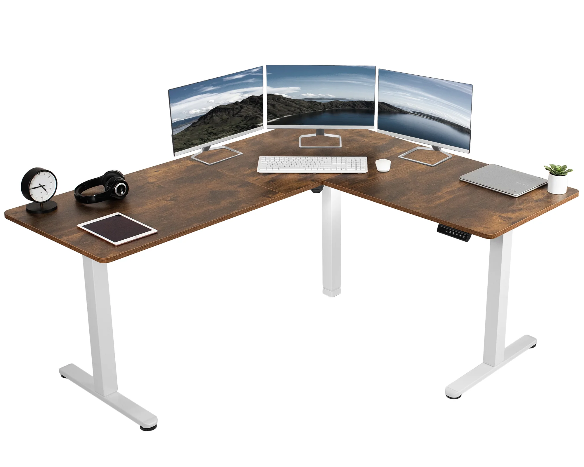 E3 Series - Corner Electric Desk - Image 40