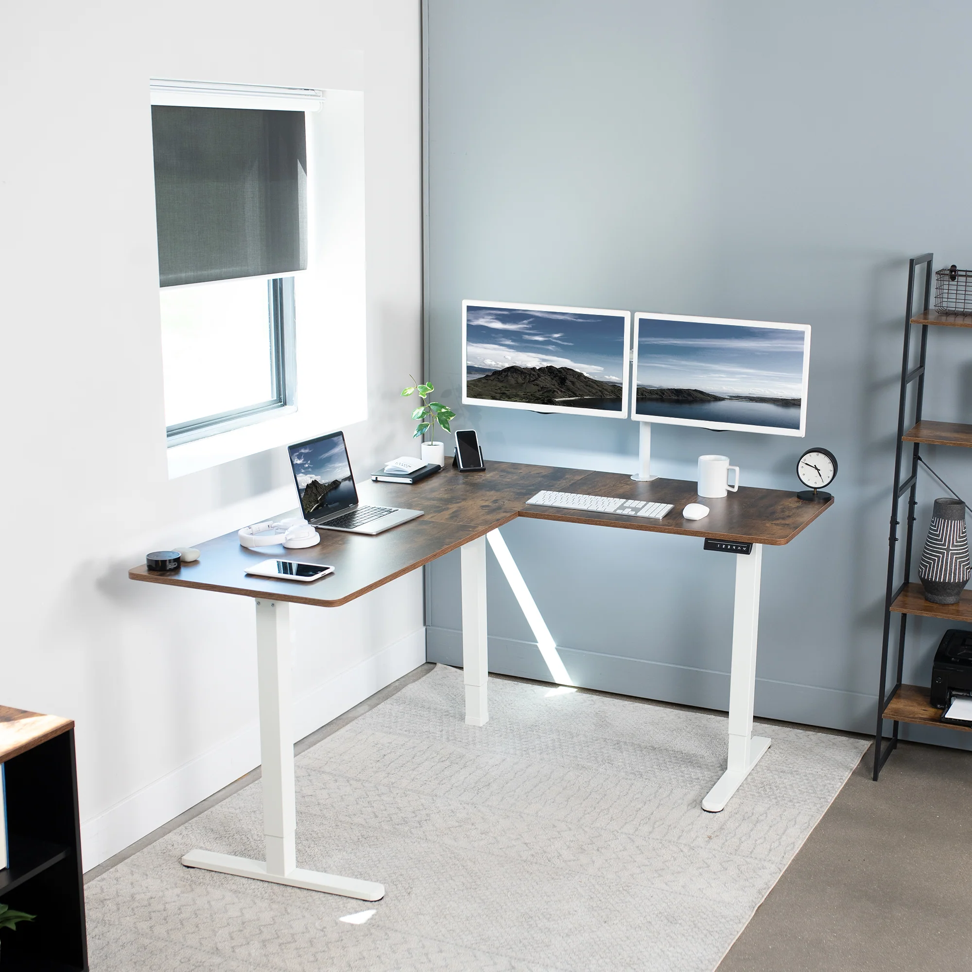 E3 Series - Corner Electric Desk - Image 41