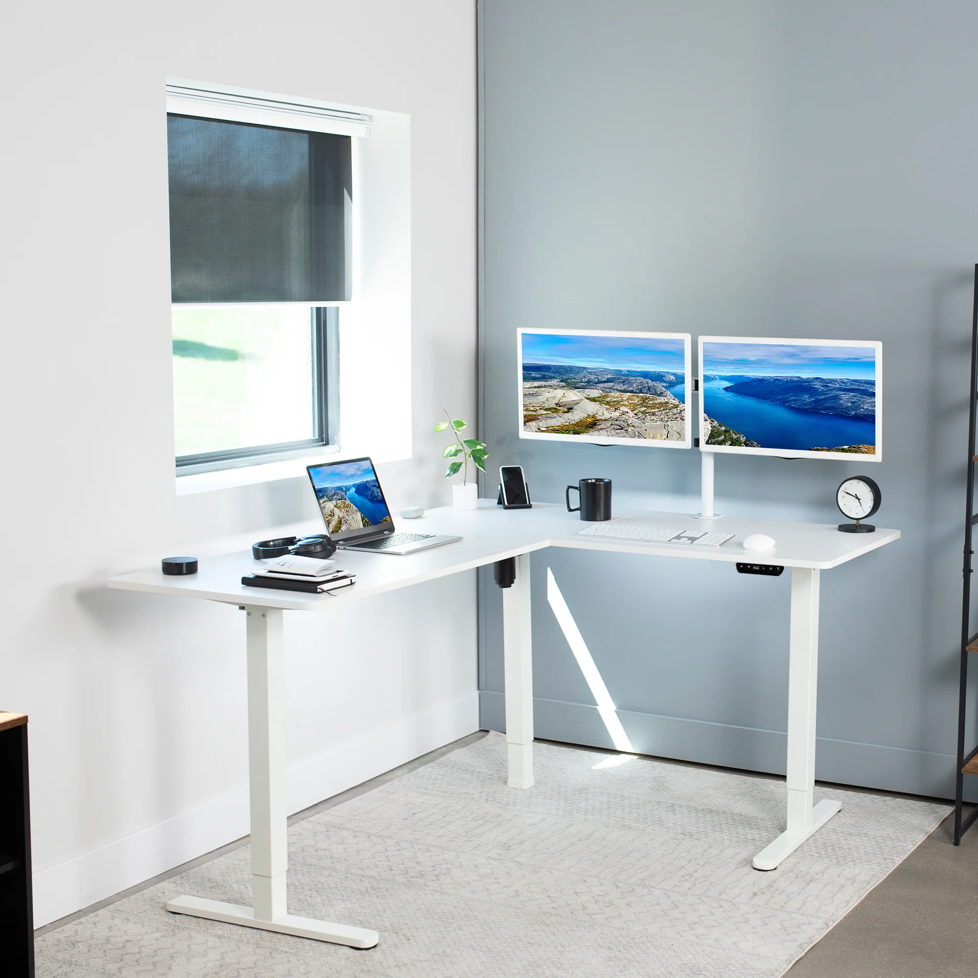 E3 Series - Corner Electric Desk - Image 43