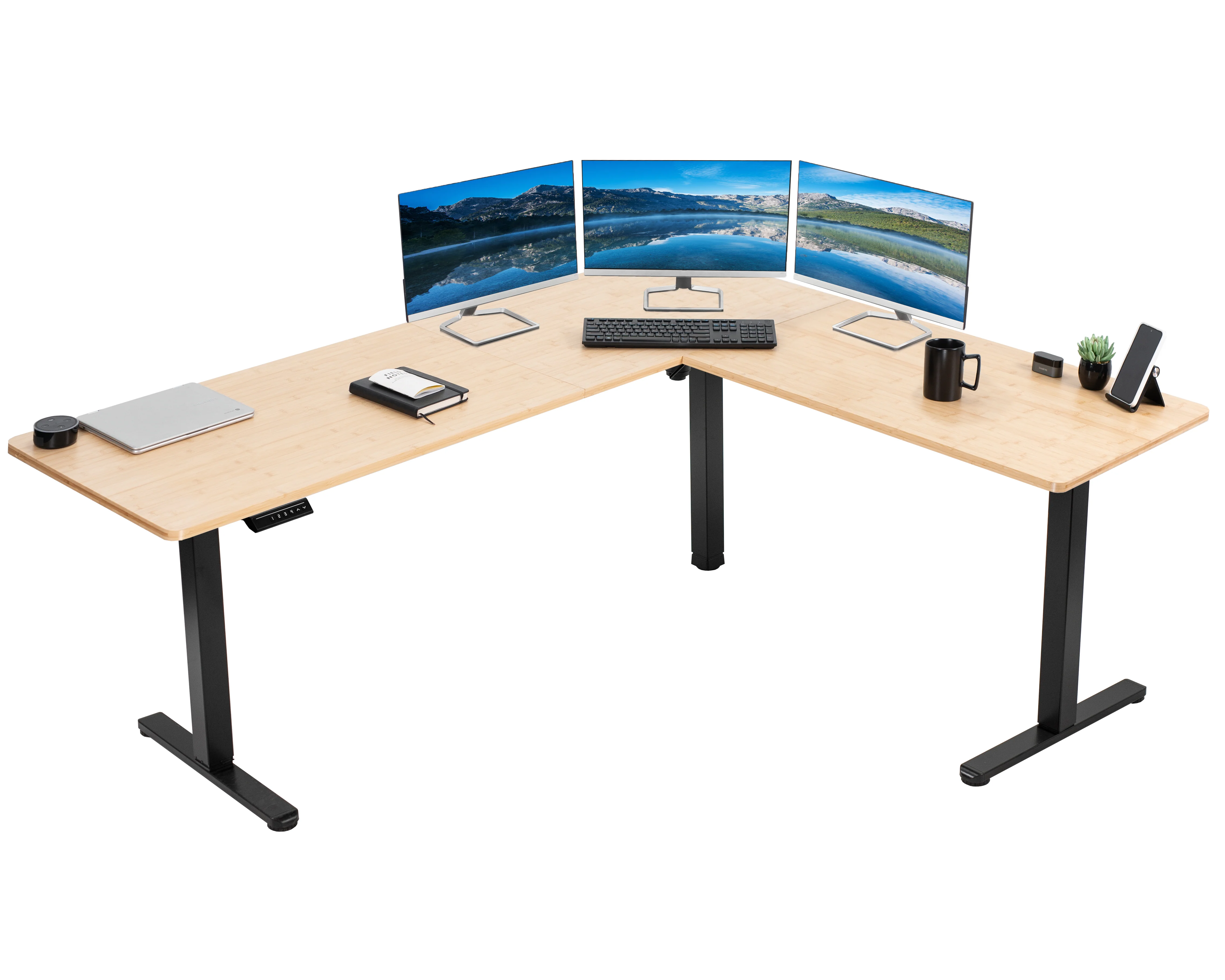 E3 Series - Corner Electric Desk - Image 55