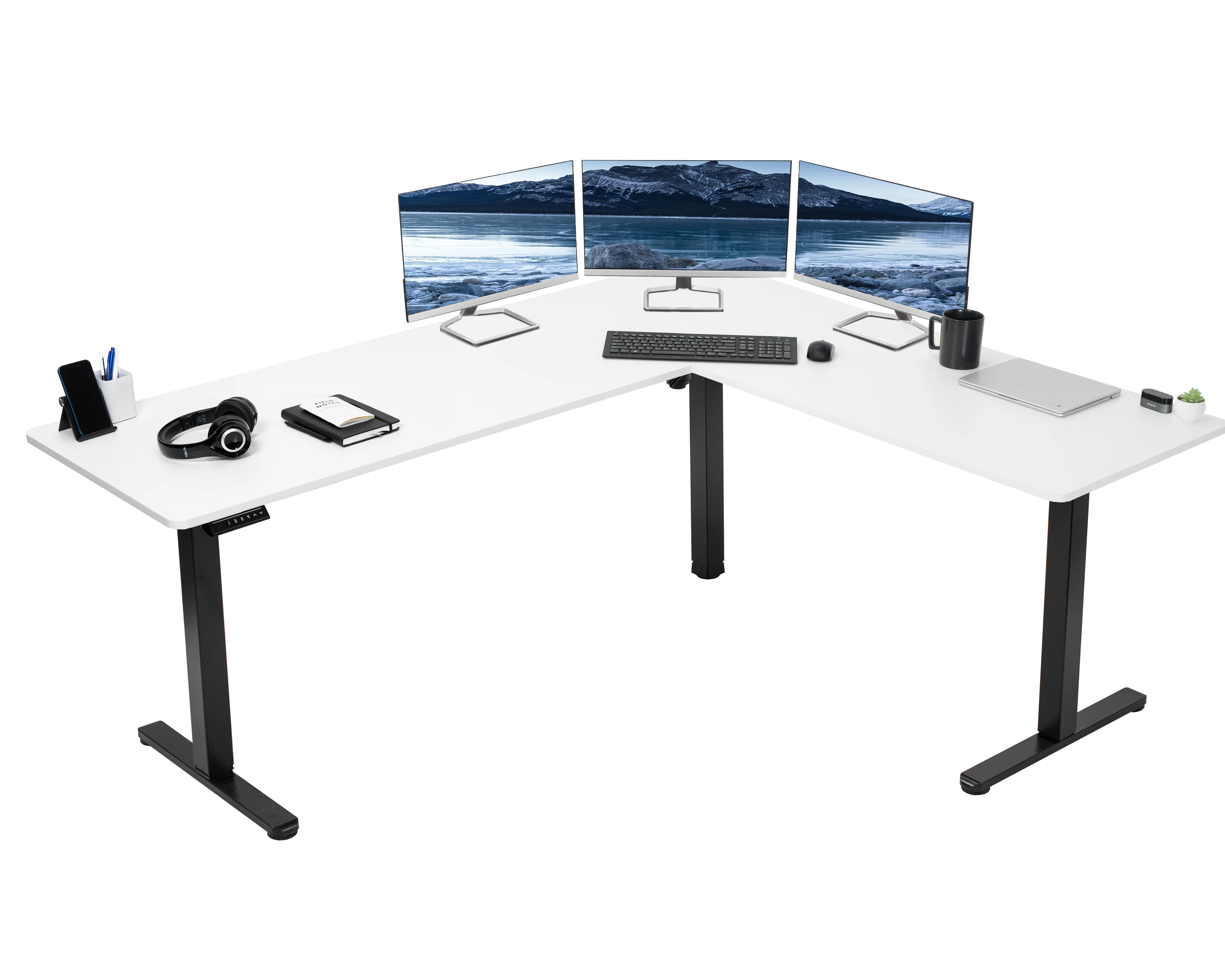 E3 Series - Corner Electric Desk - Image 57