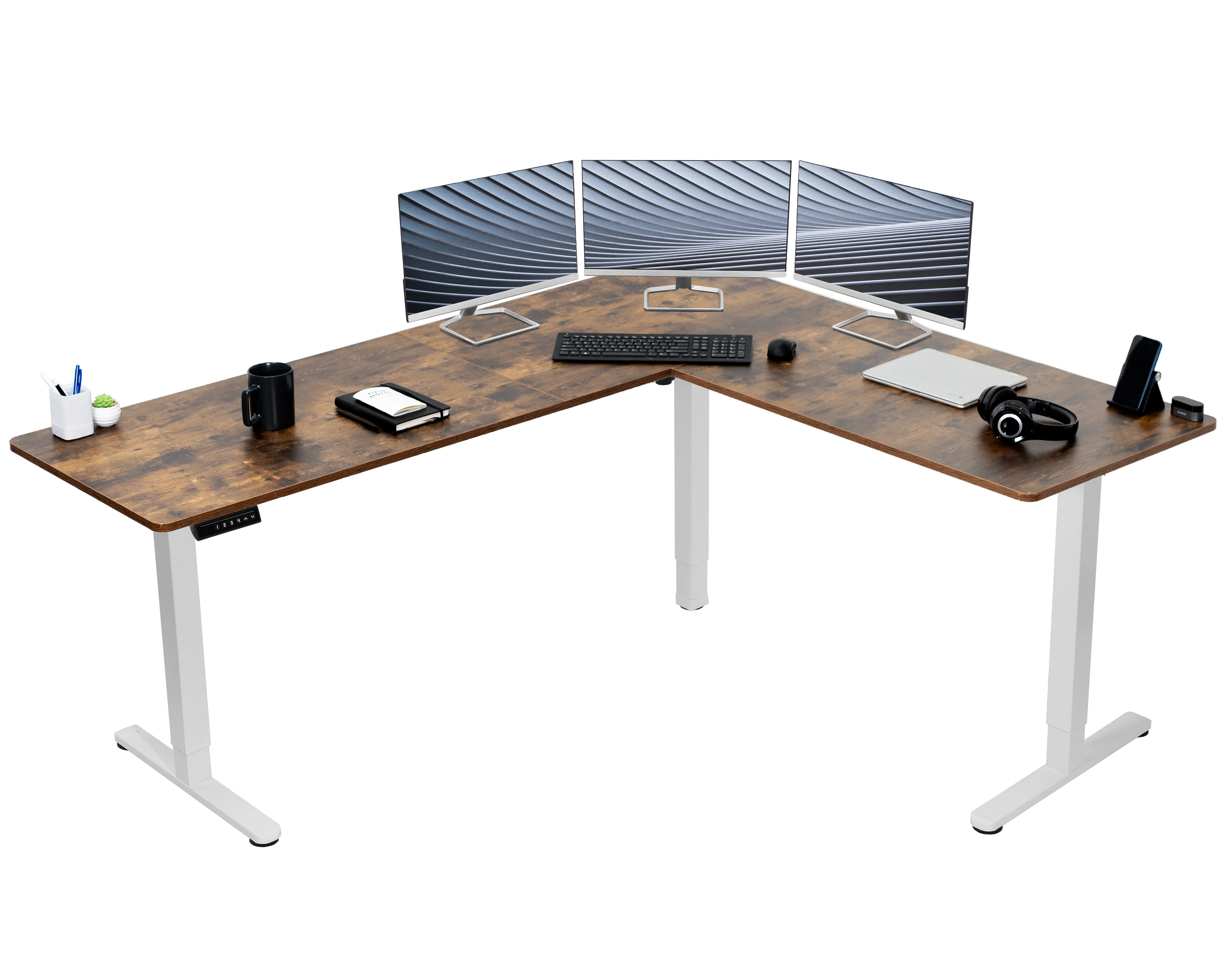 E3 Series - Corner Electric Desk - Image 69