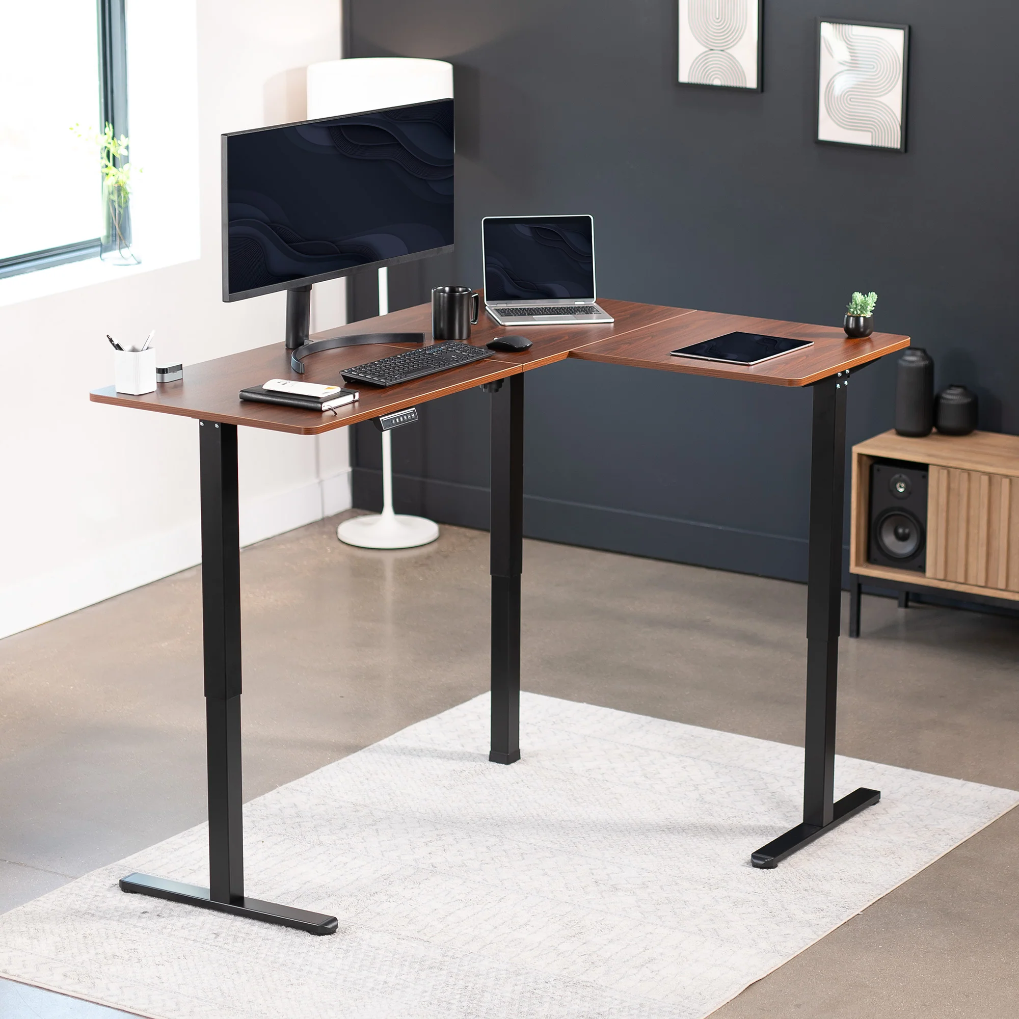 E3 Series - Corner Electric Desk - Image 78
